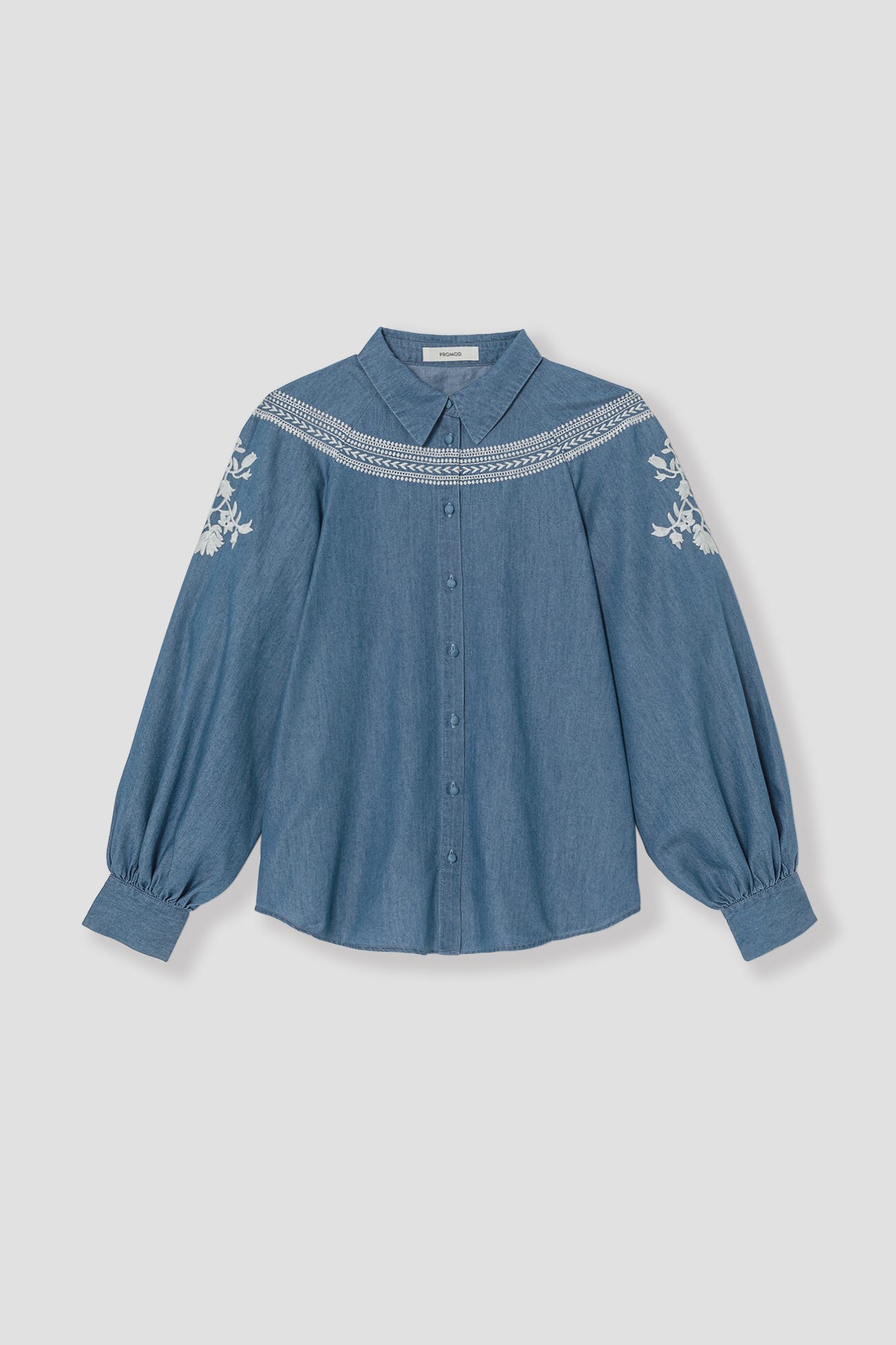 Chemise brodée Femme