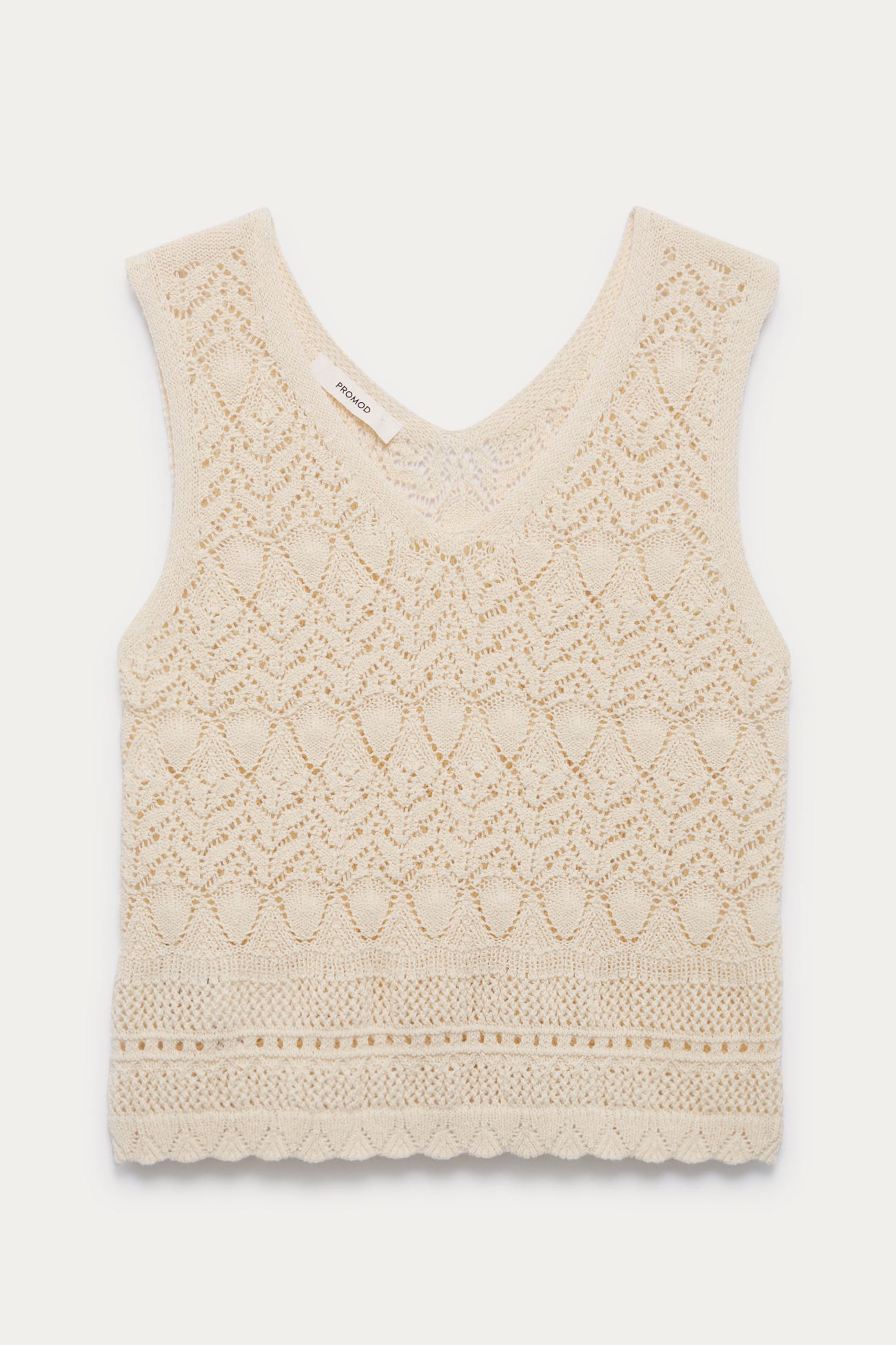 Eco-design crochet top