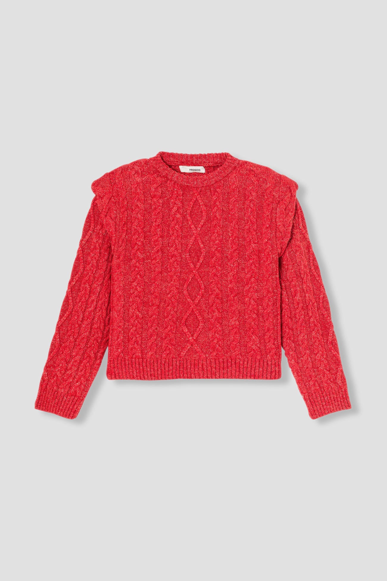 Maglia corta a trecce