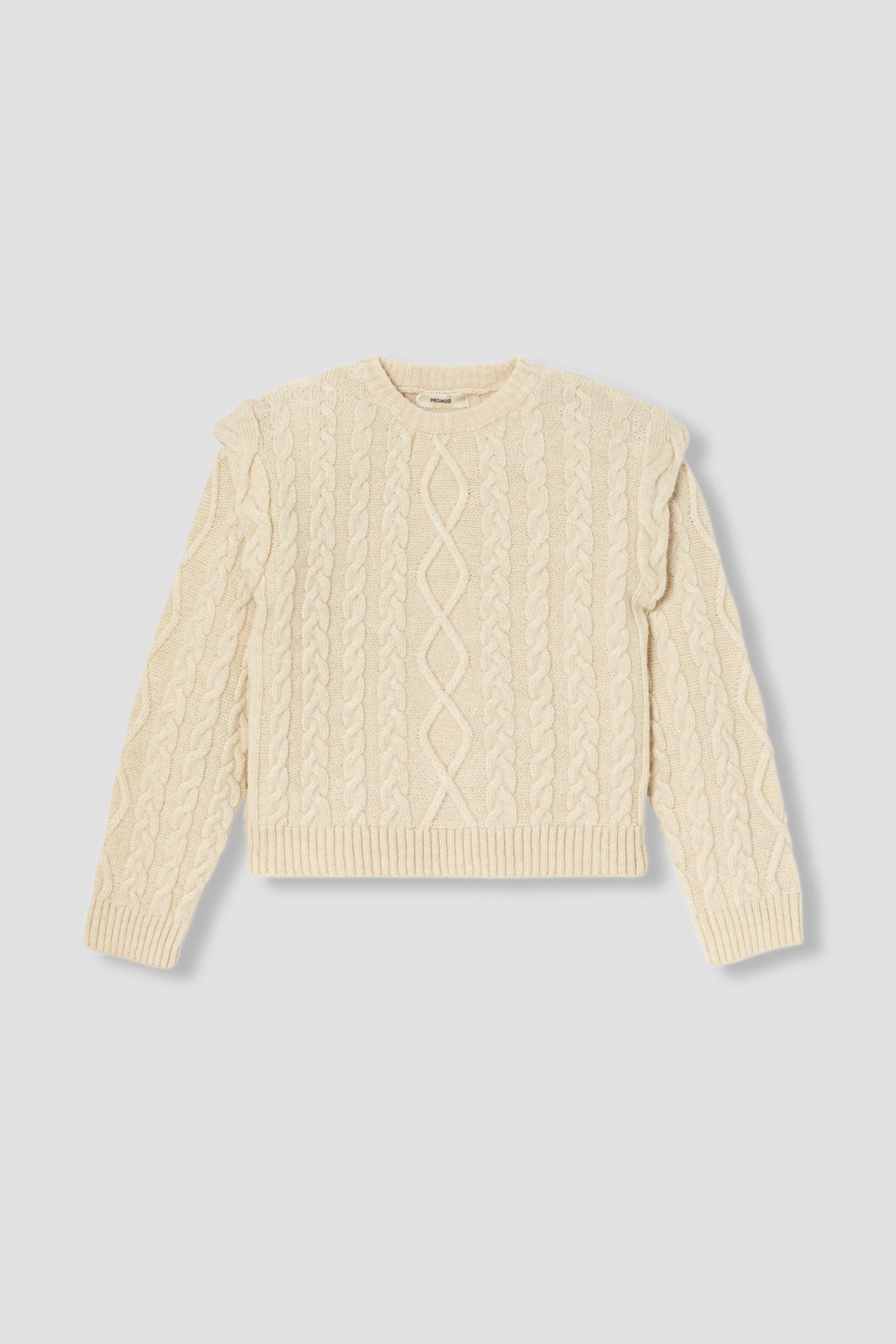 Maglia corta a trecce