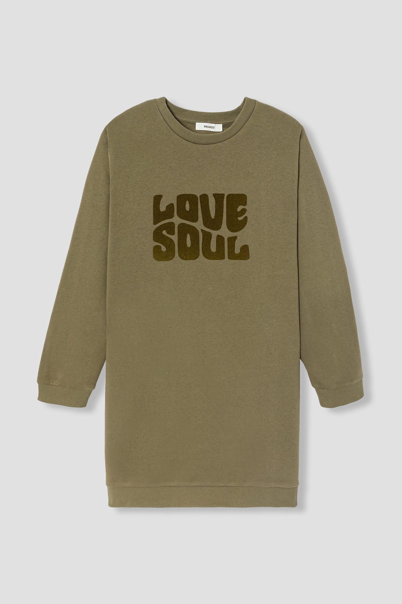 Robe-sweat à message Femme