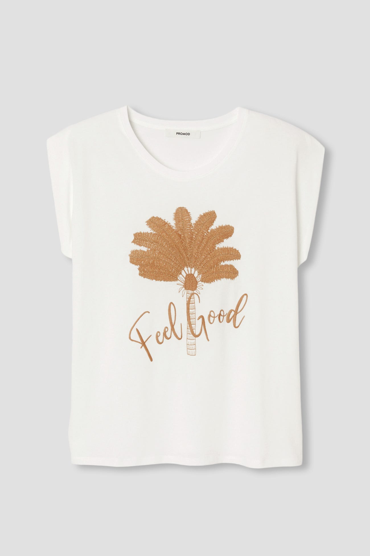 T-shirt brodé Femme