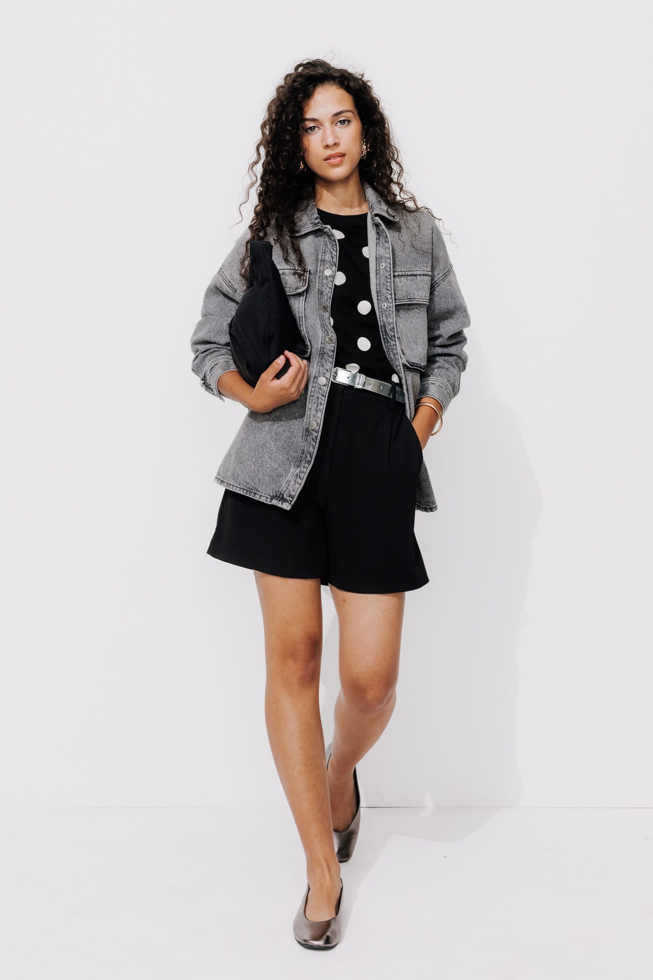 Chaqueta vaquera oversize