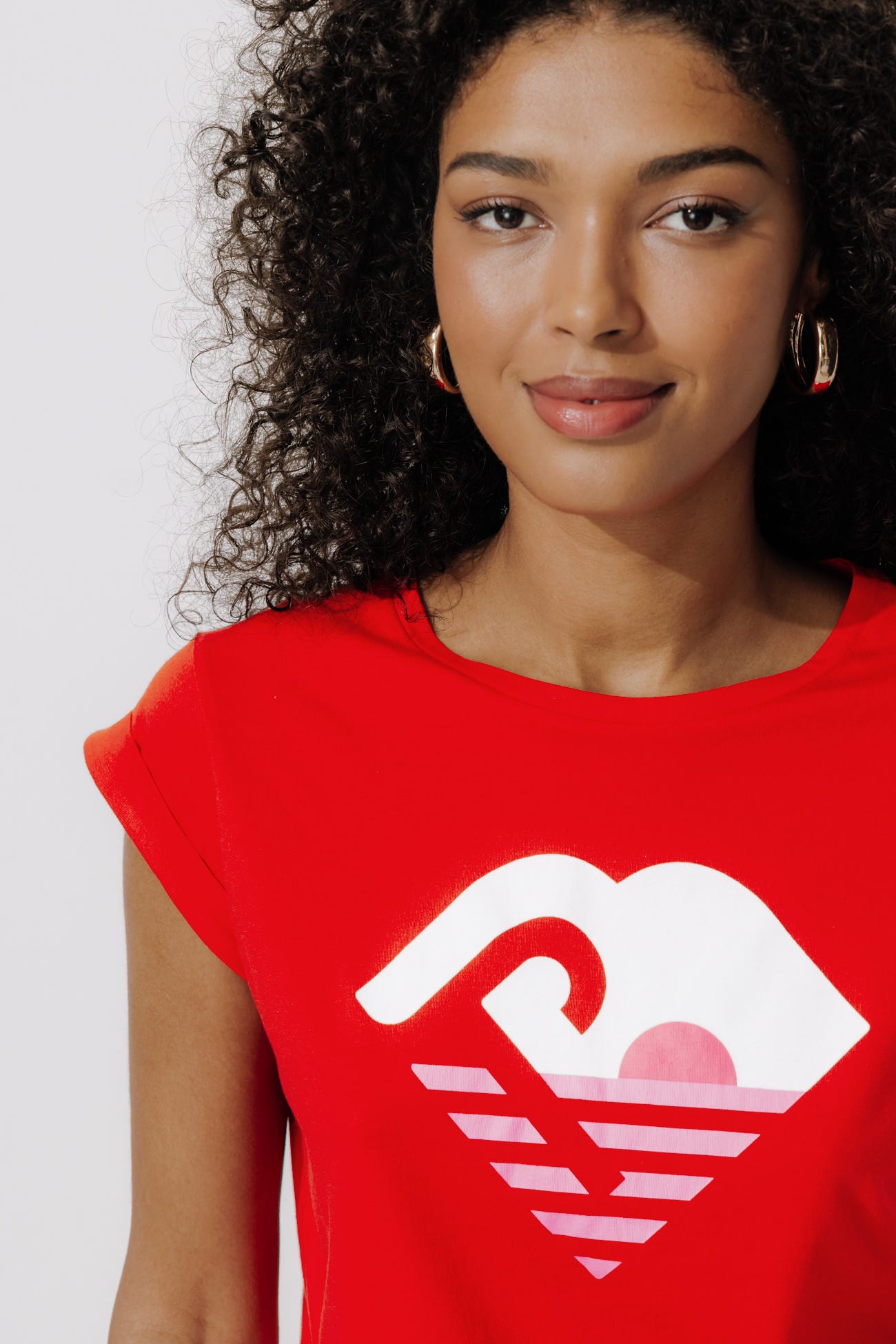 T-shirt logo Promod Femme