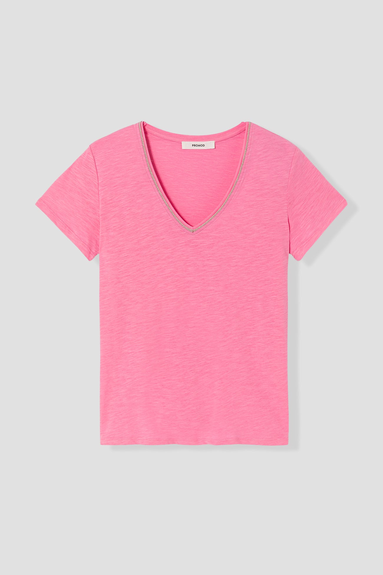 T-shirt col V Femme