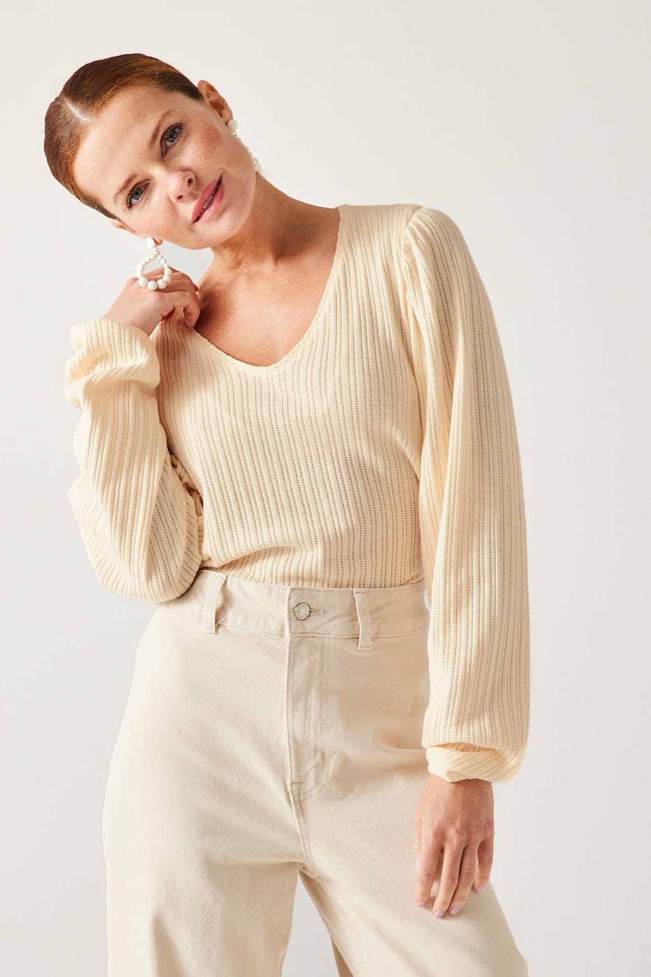 Openwork top