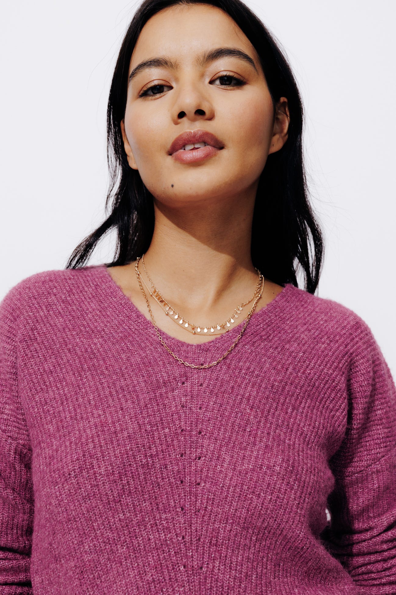 3-rzędowy naszyjnik