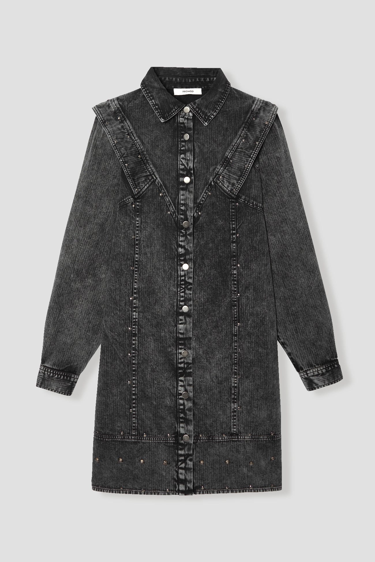 Robe-chemise en jean Femme
