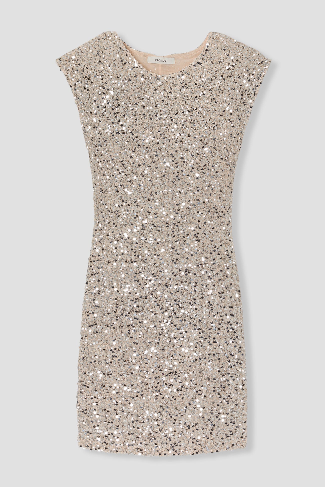 Vestido corto lentejuelas
