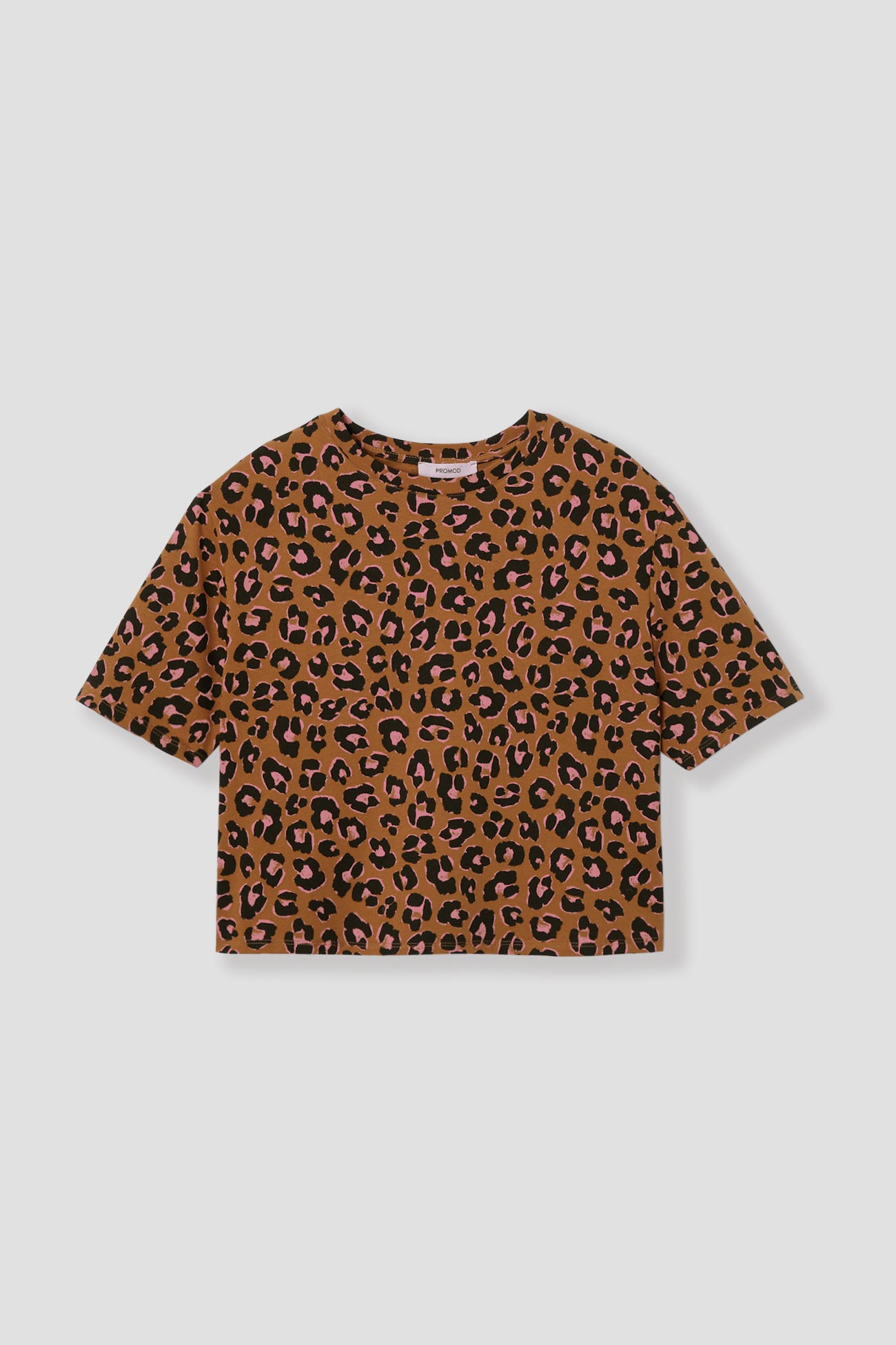 T-shirt leopardata