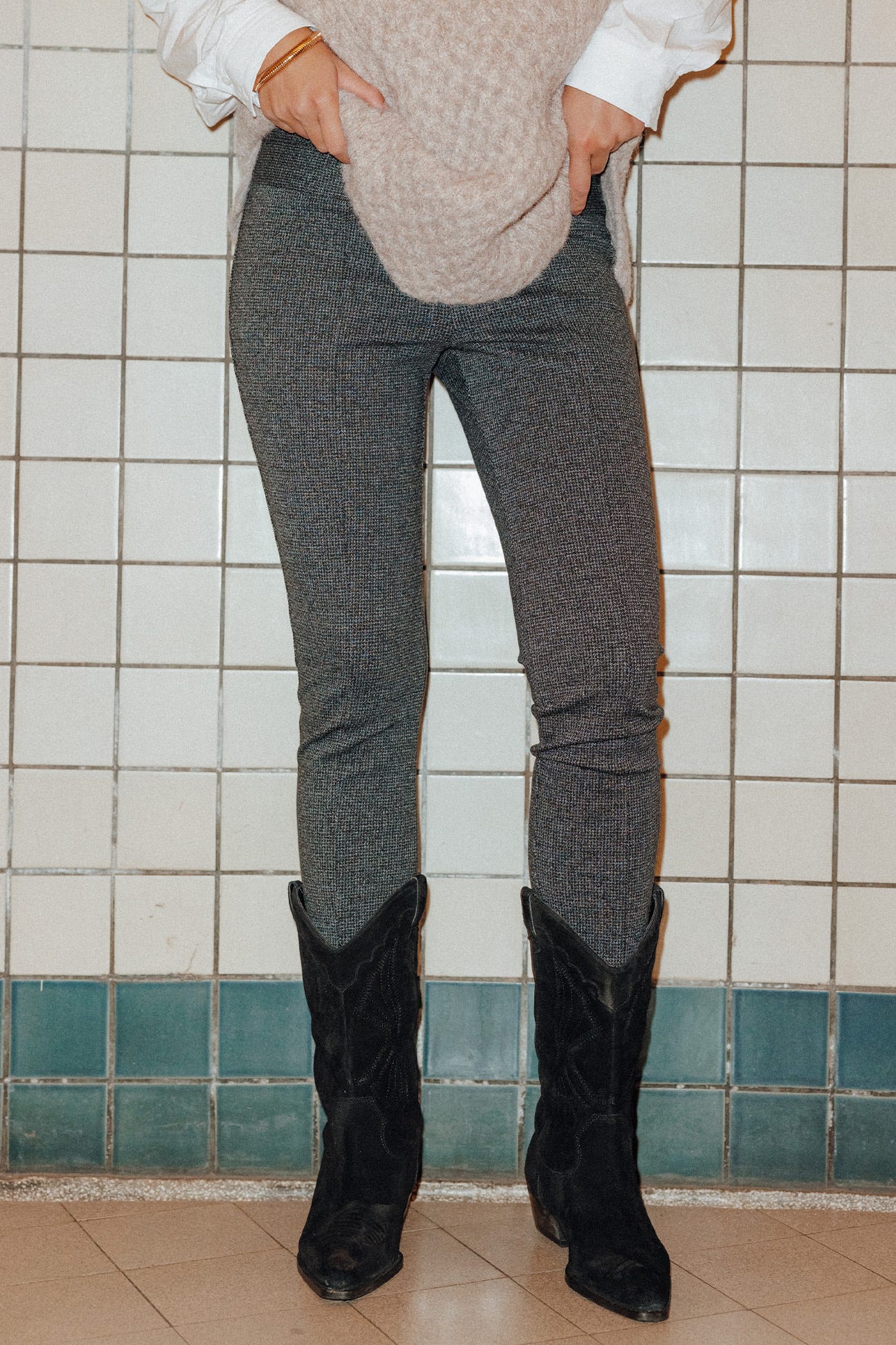 Legging invierno cuadros