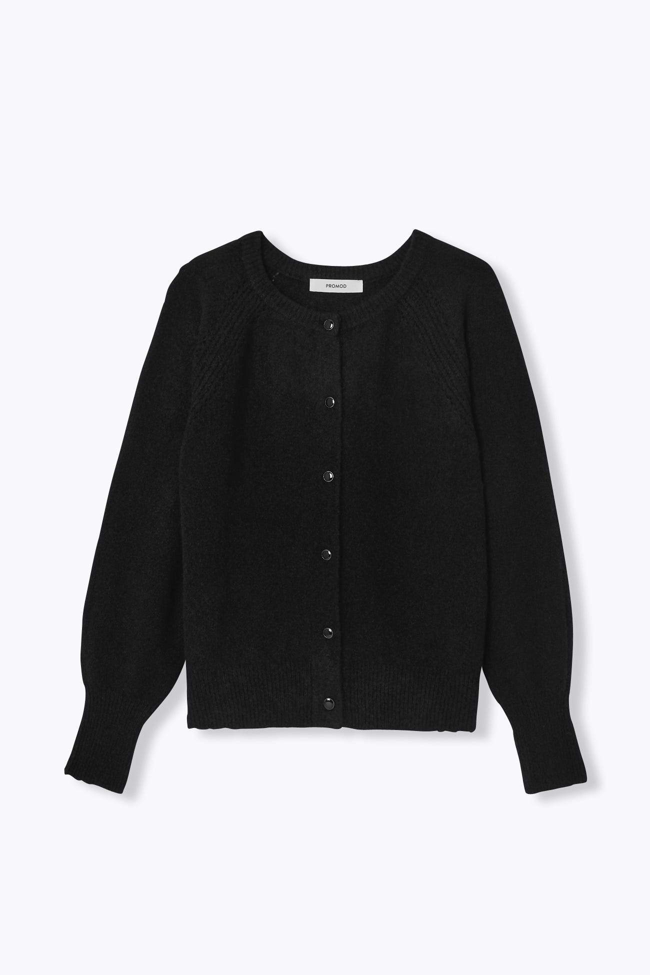 Soft button cardigan