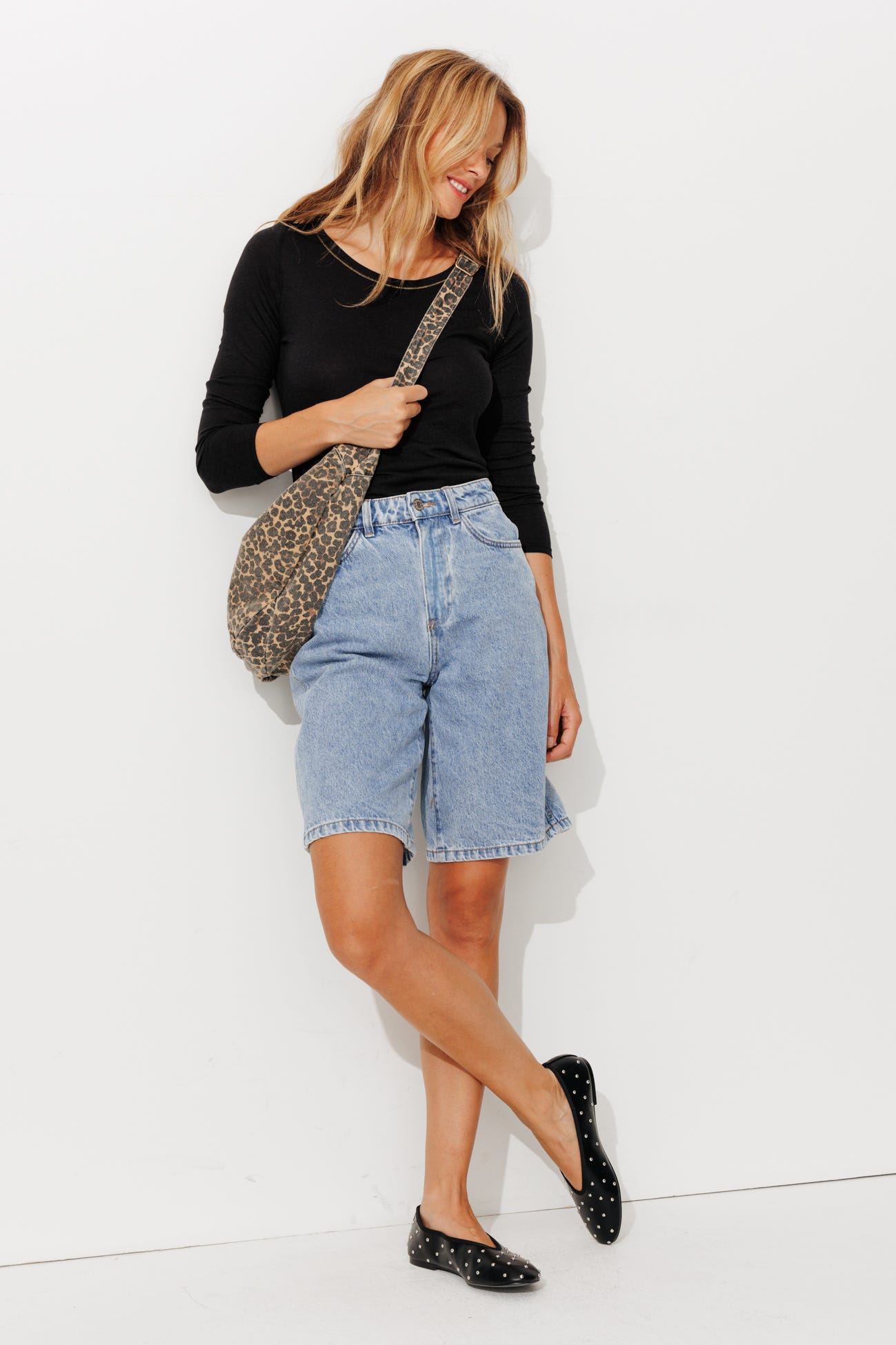 T-shirt col rond Femme