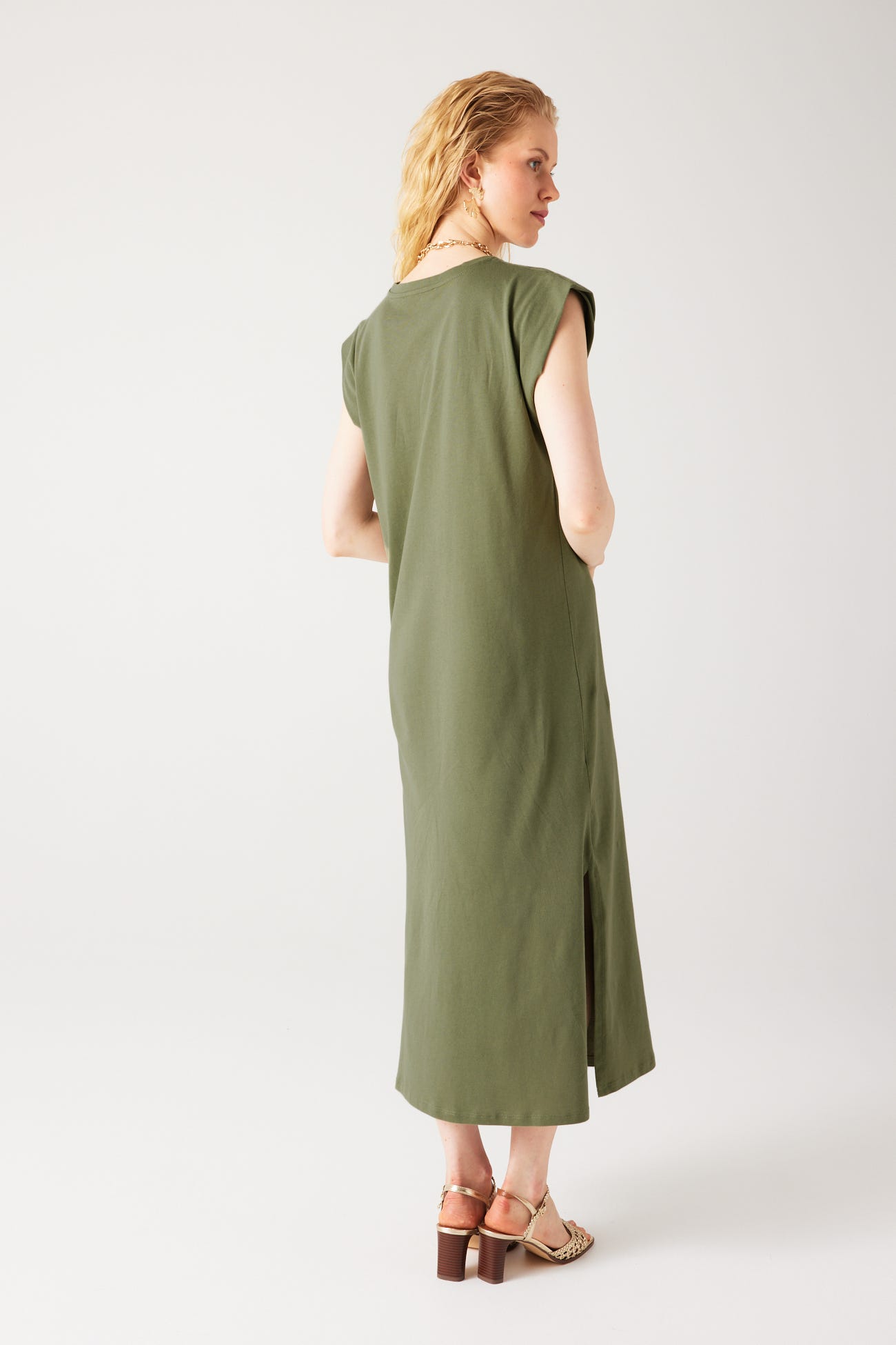 Longue robe t-shirt Femme