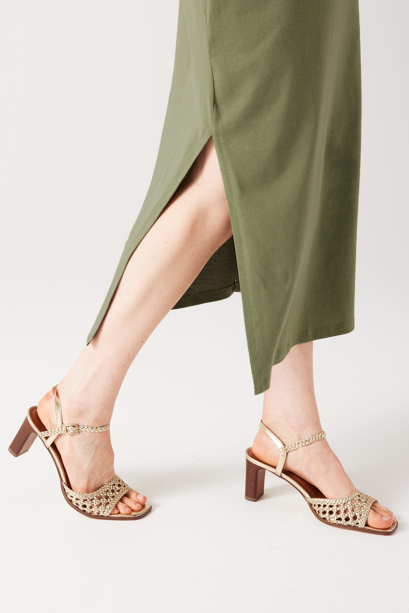 Abito lungo in maglina