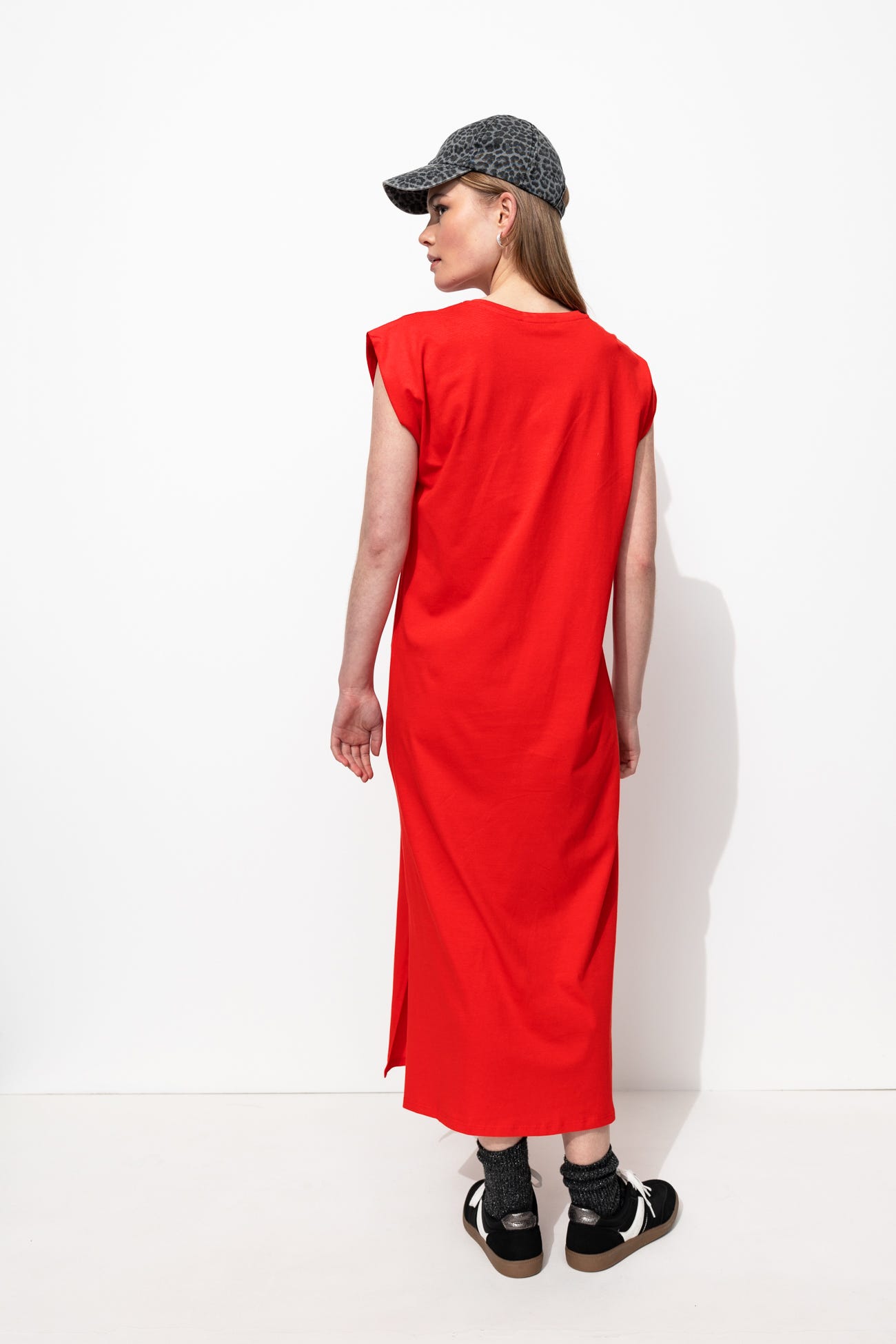 Longue robe t-shirt Femme