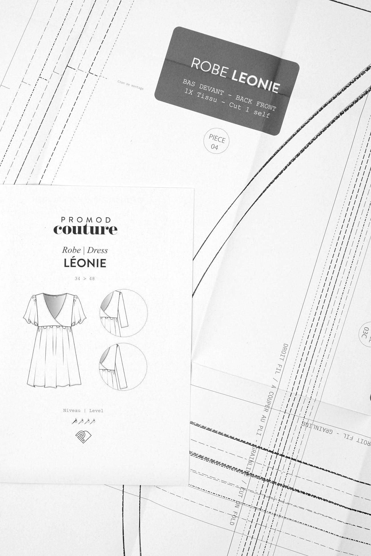 Wzór PDF - Sukienka LEONIE