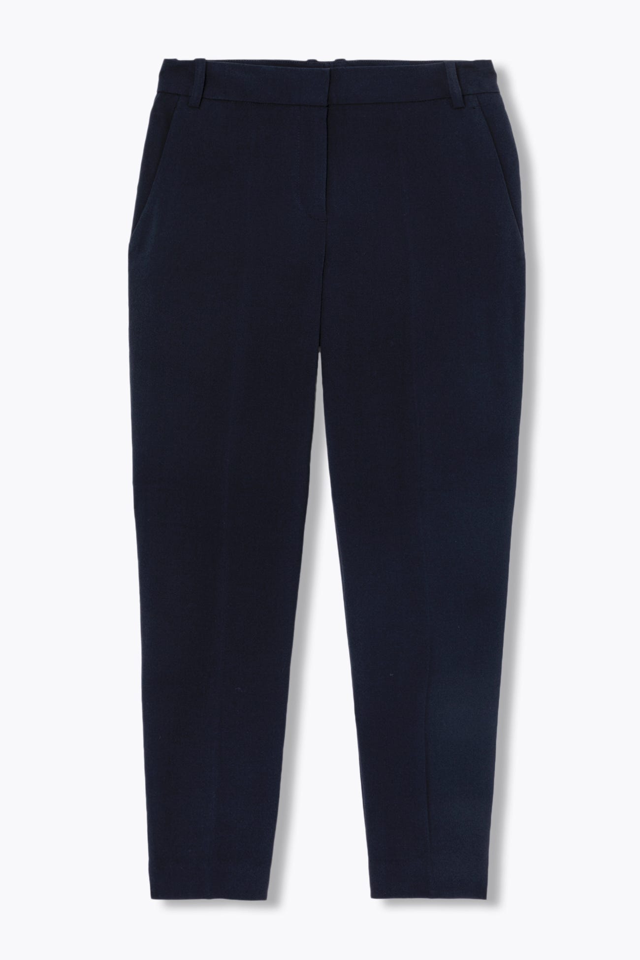 Pantalon cigarette uni Femme