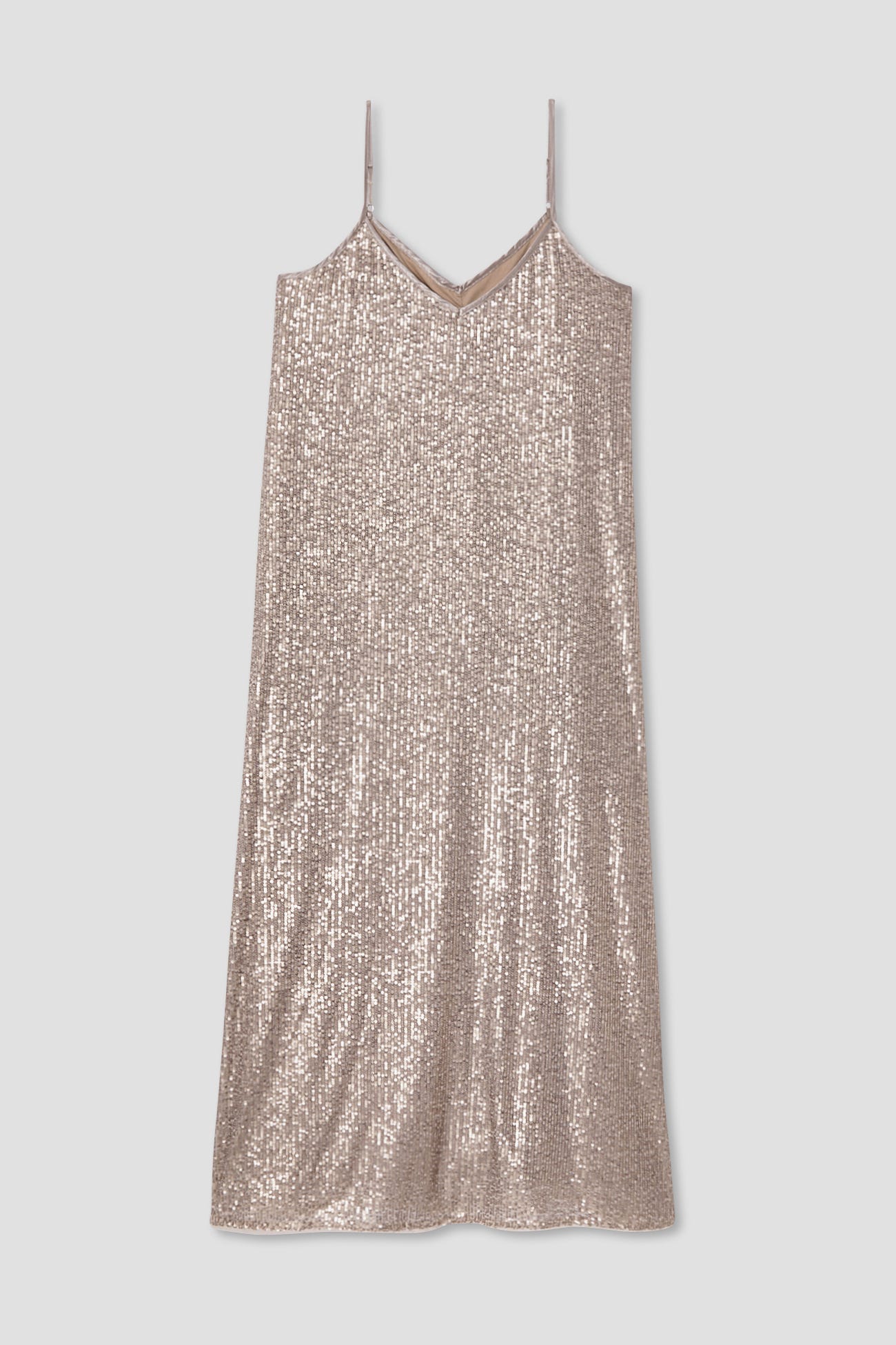 Robe longue à paillettes Femme