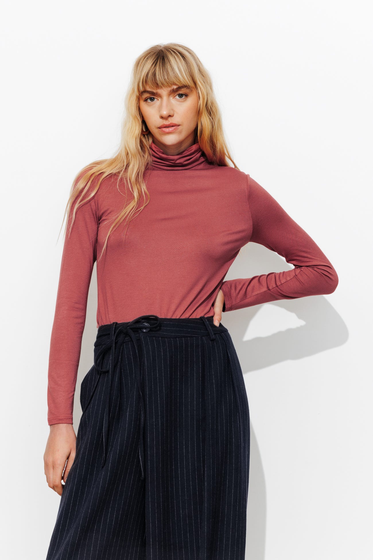 Rollneck top