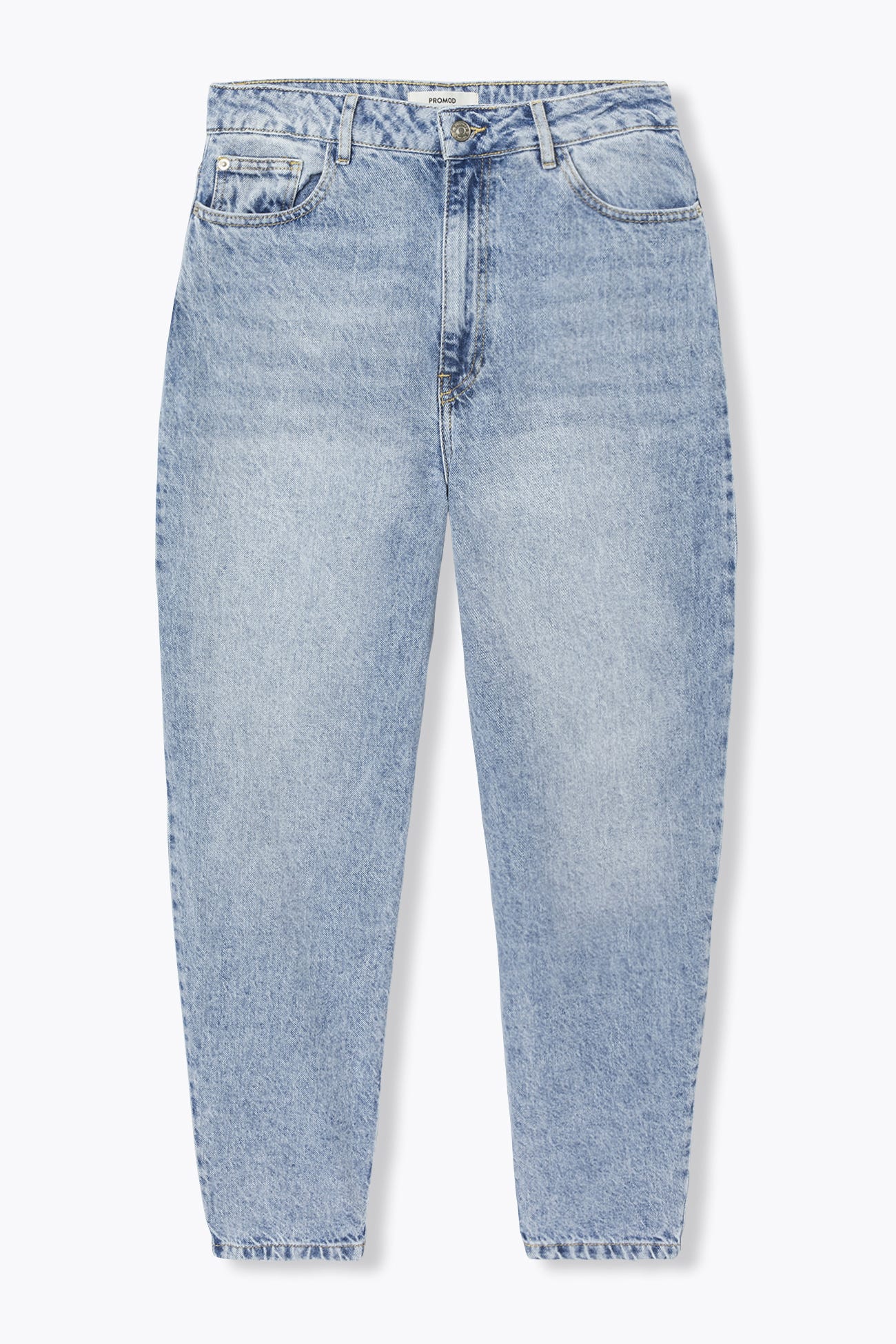 Barrel jeans a vita alta
