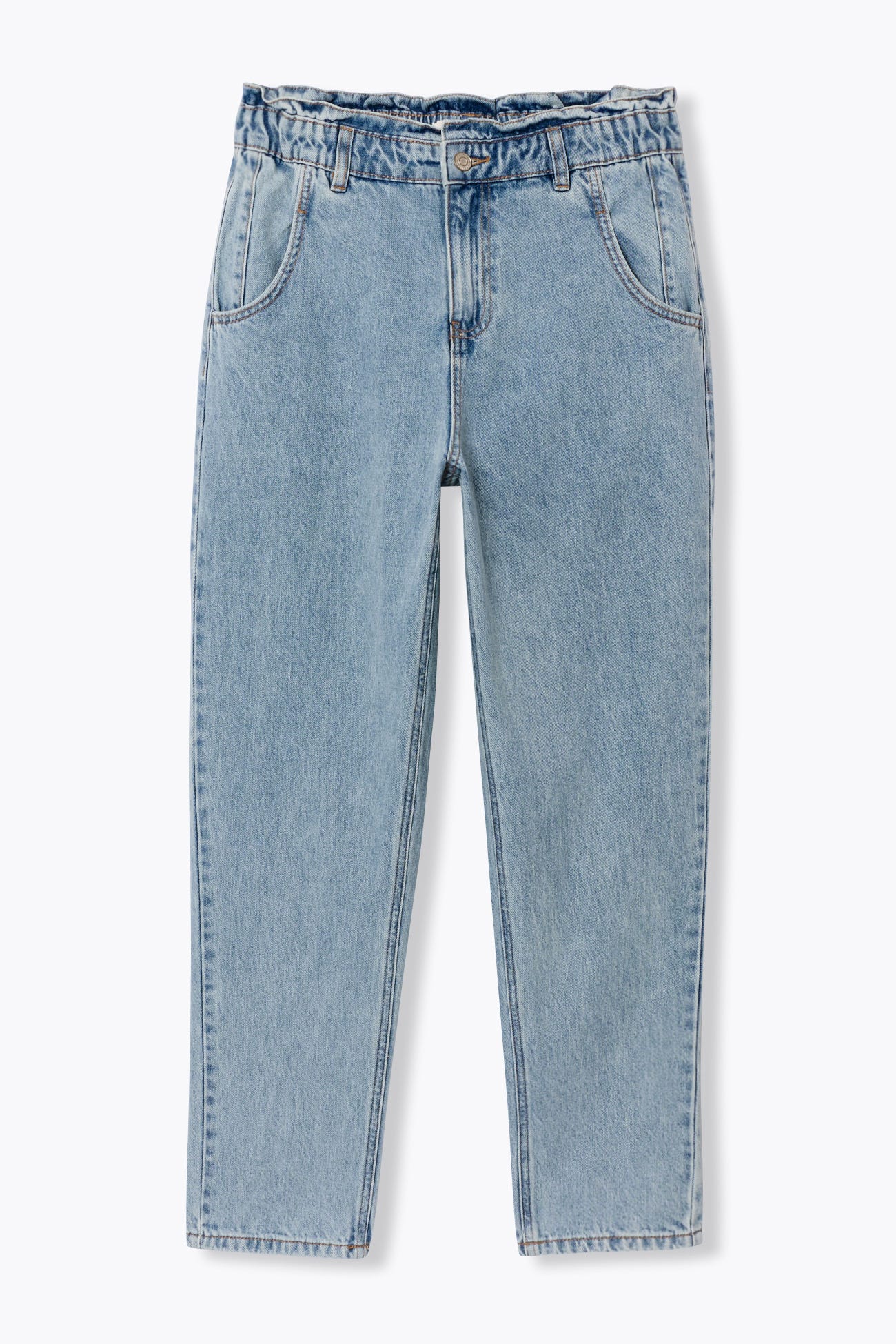 Paperbag peg jeans