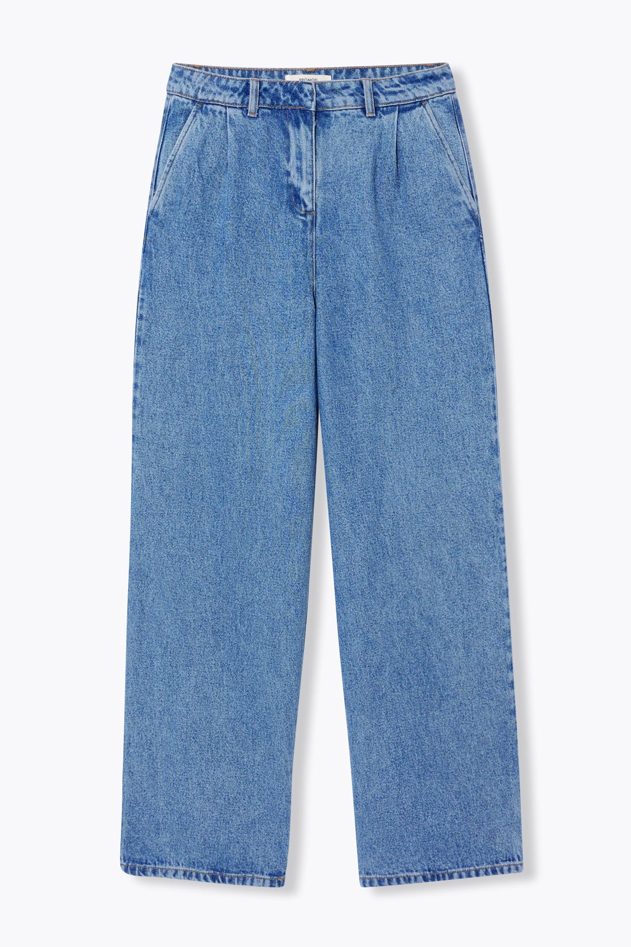 Weite Jeans aus Lyocell