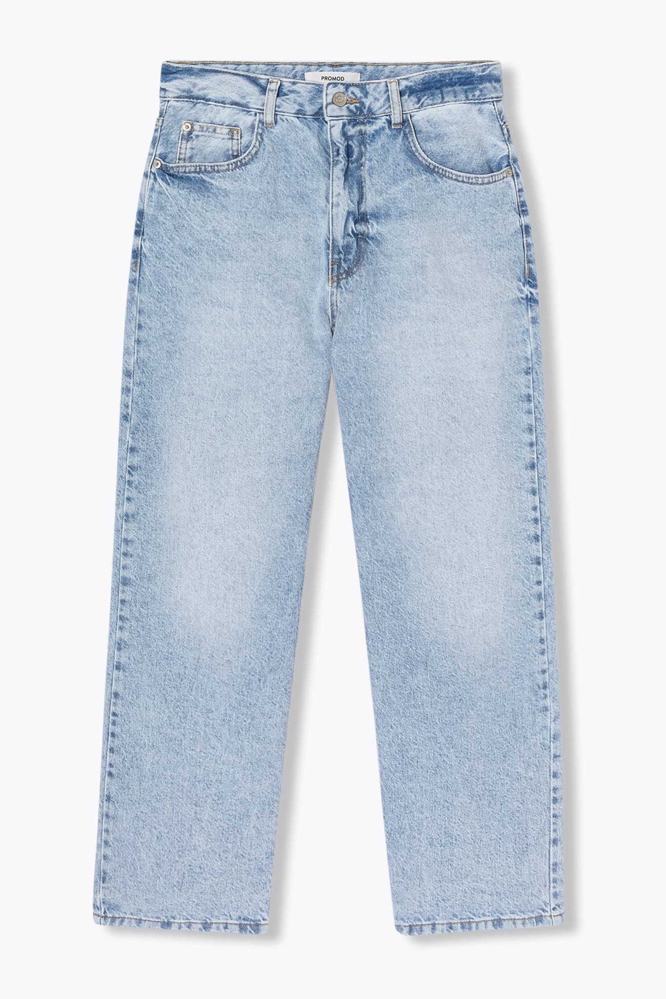 Straight-leg 7/8 jeans