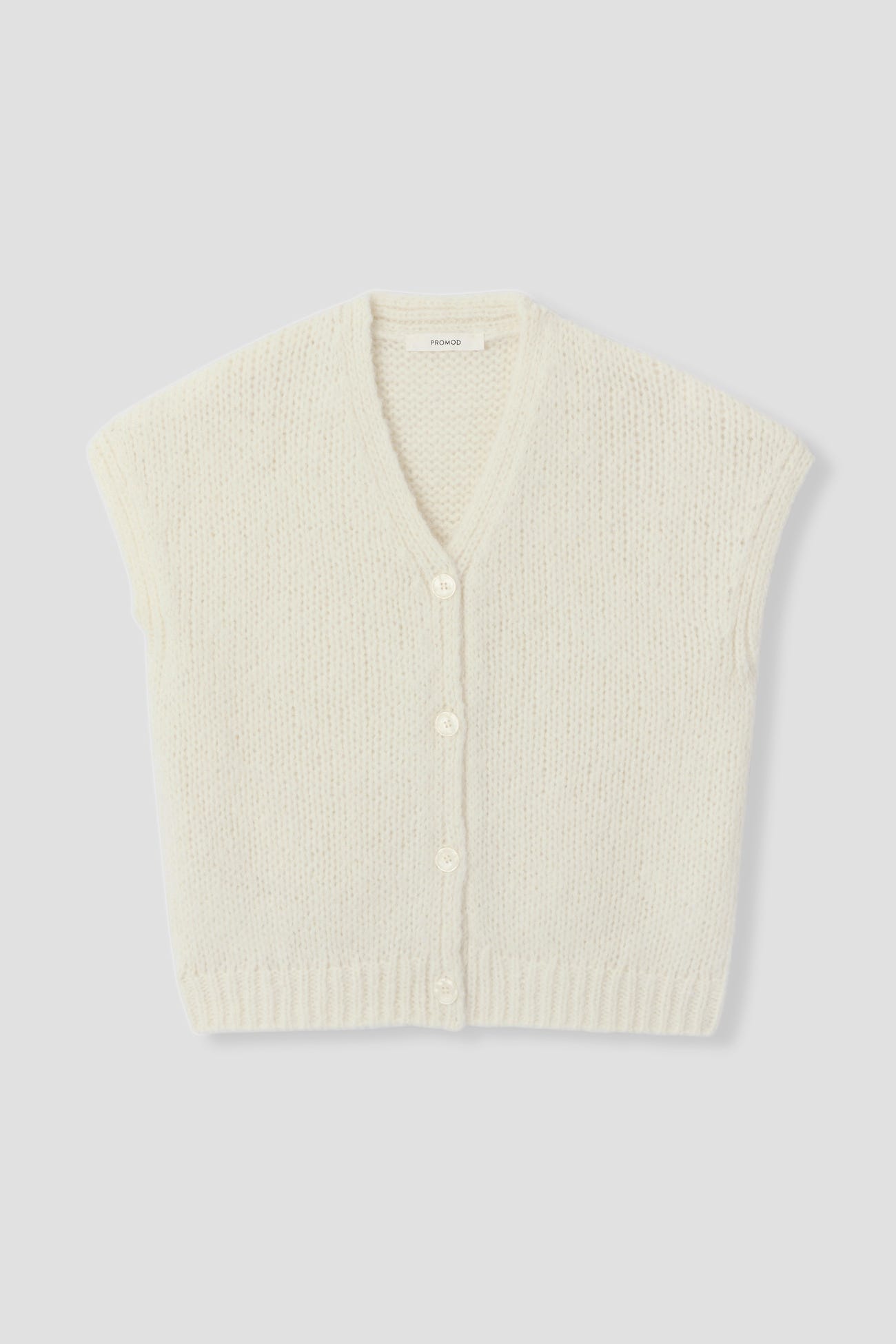 Sleeveless cardigan