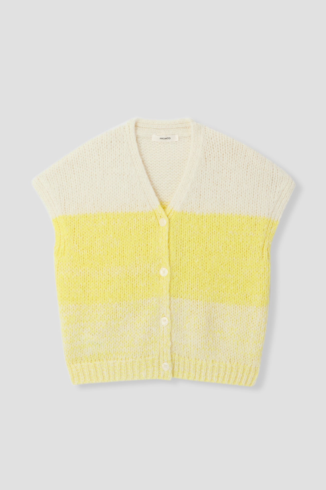 Sleeveless cardigan