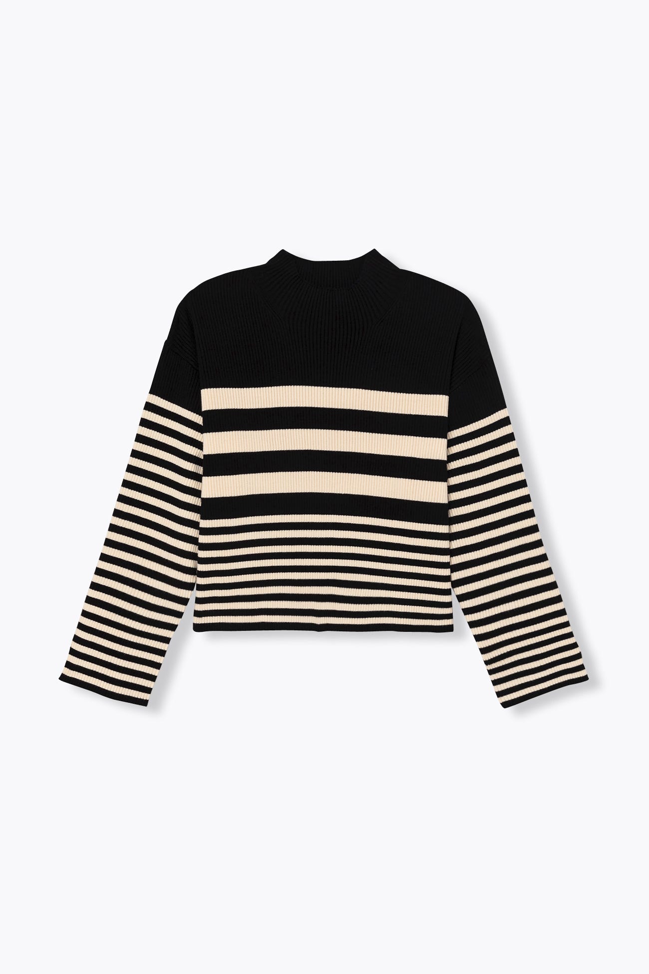 Ribbed nautical jumper