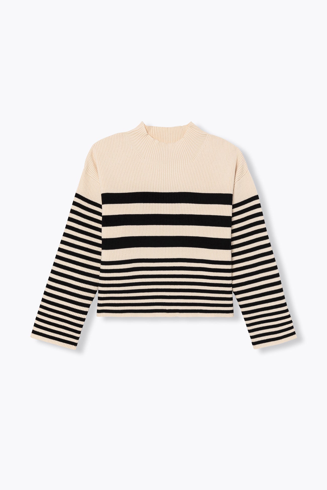 Ribbed nautical jumper