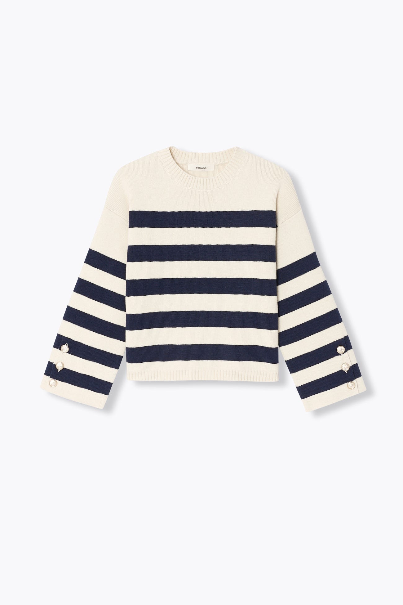Pull marin rayé Femme