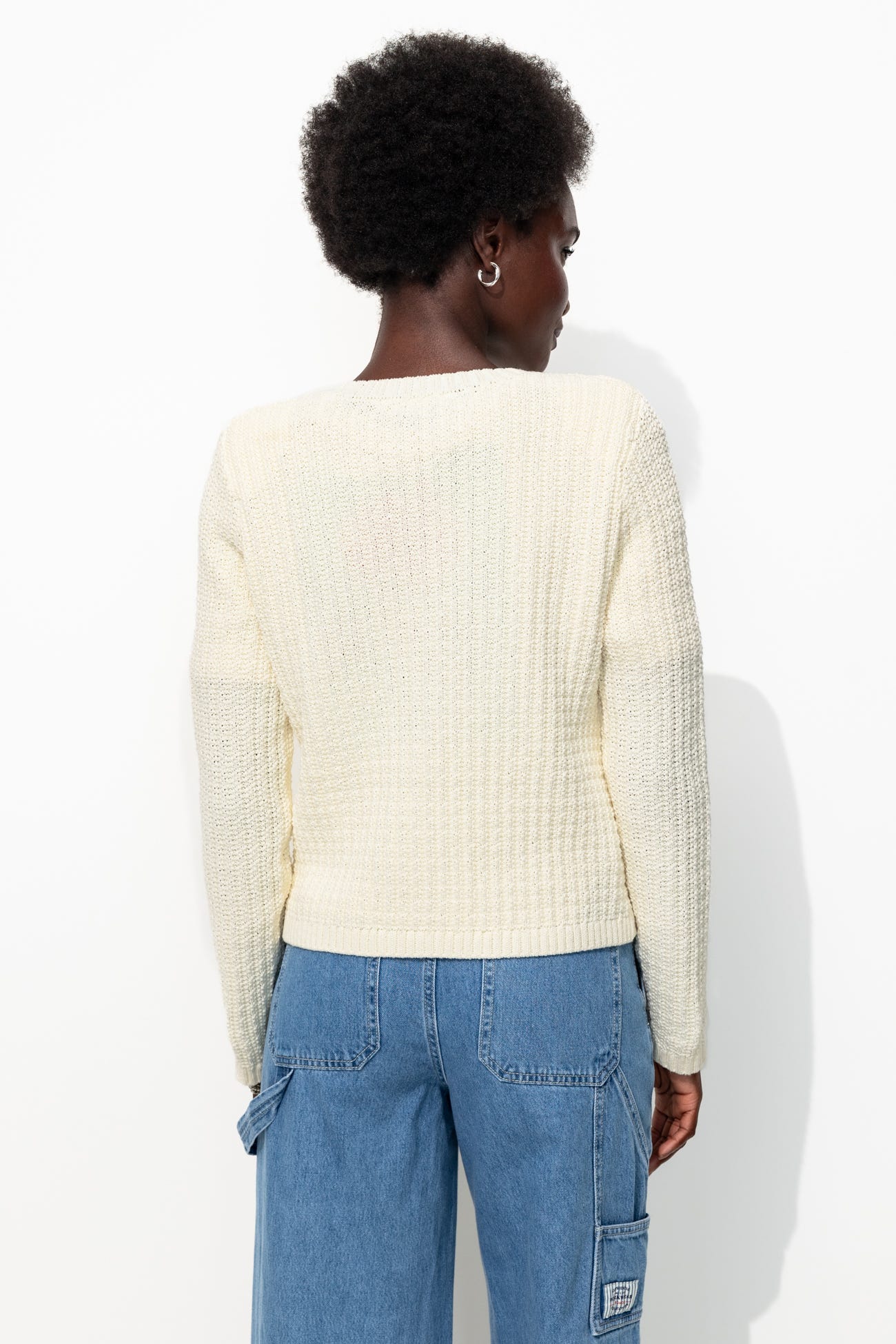 Cardigan à épaulettes Femme