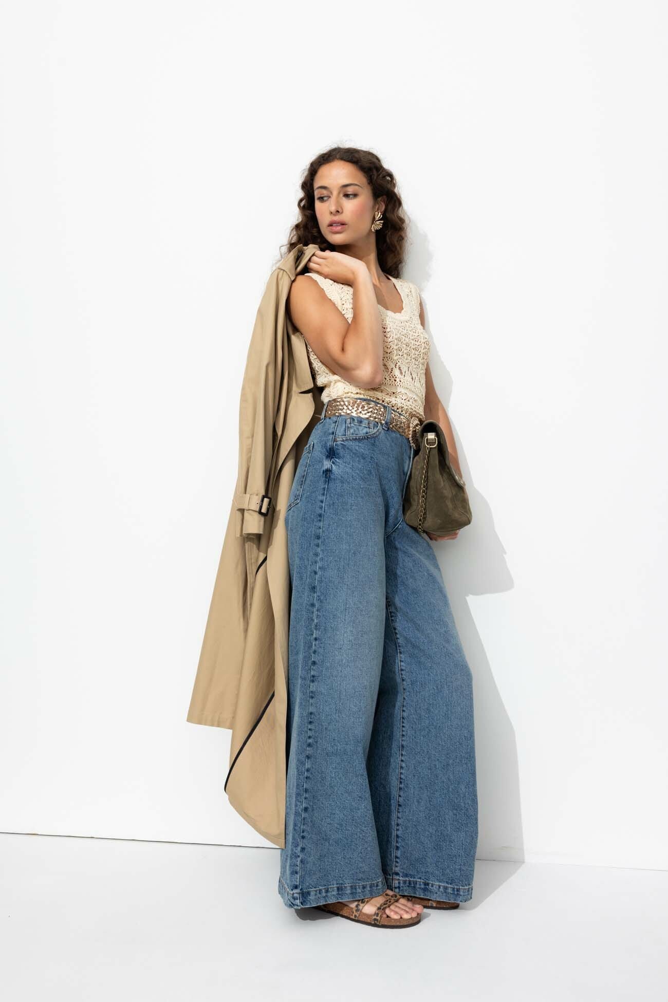 Top crochet fronte/retro