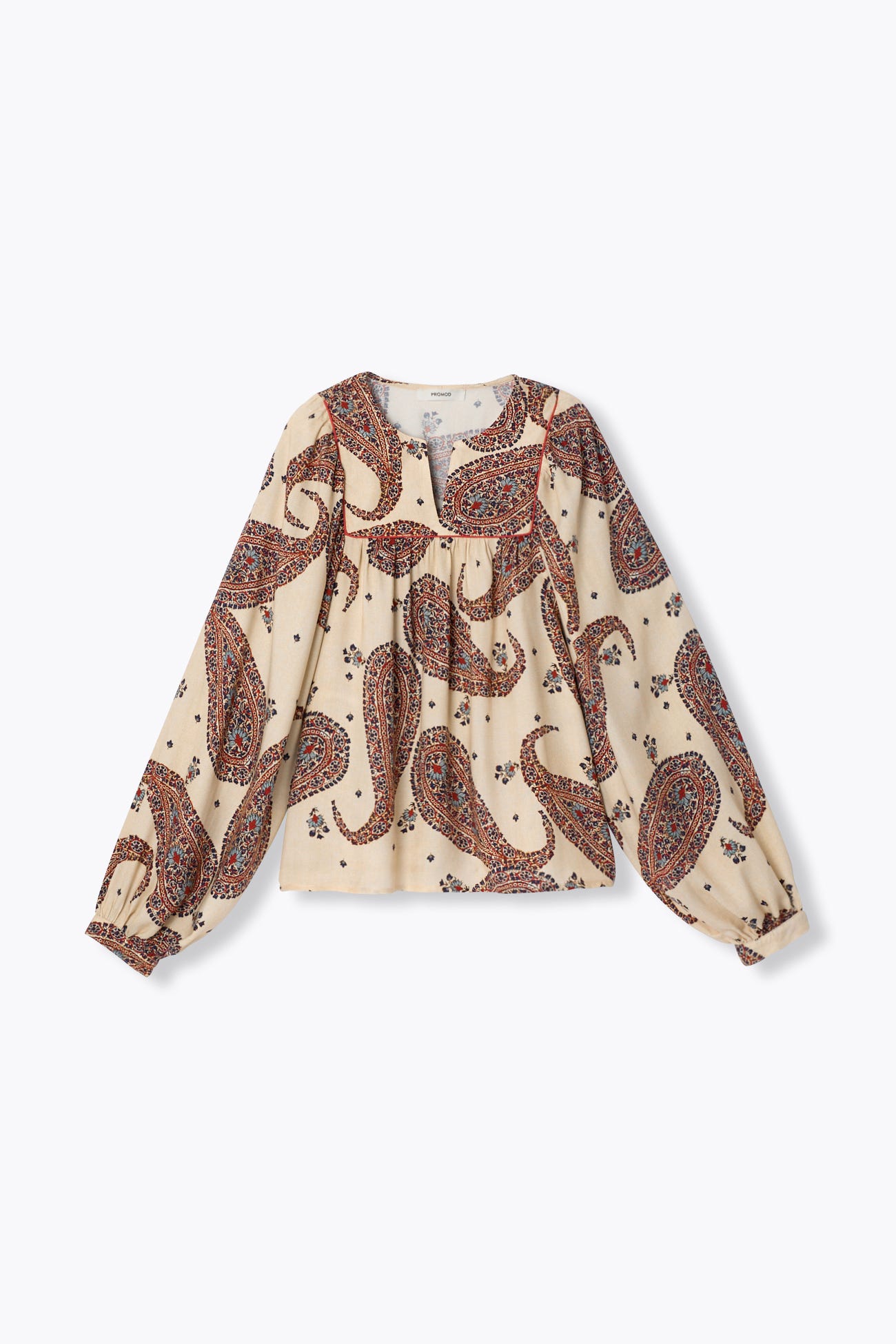 Blusa a stampa fantasia