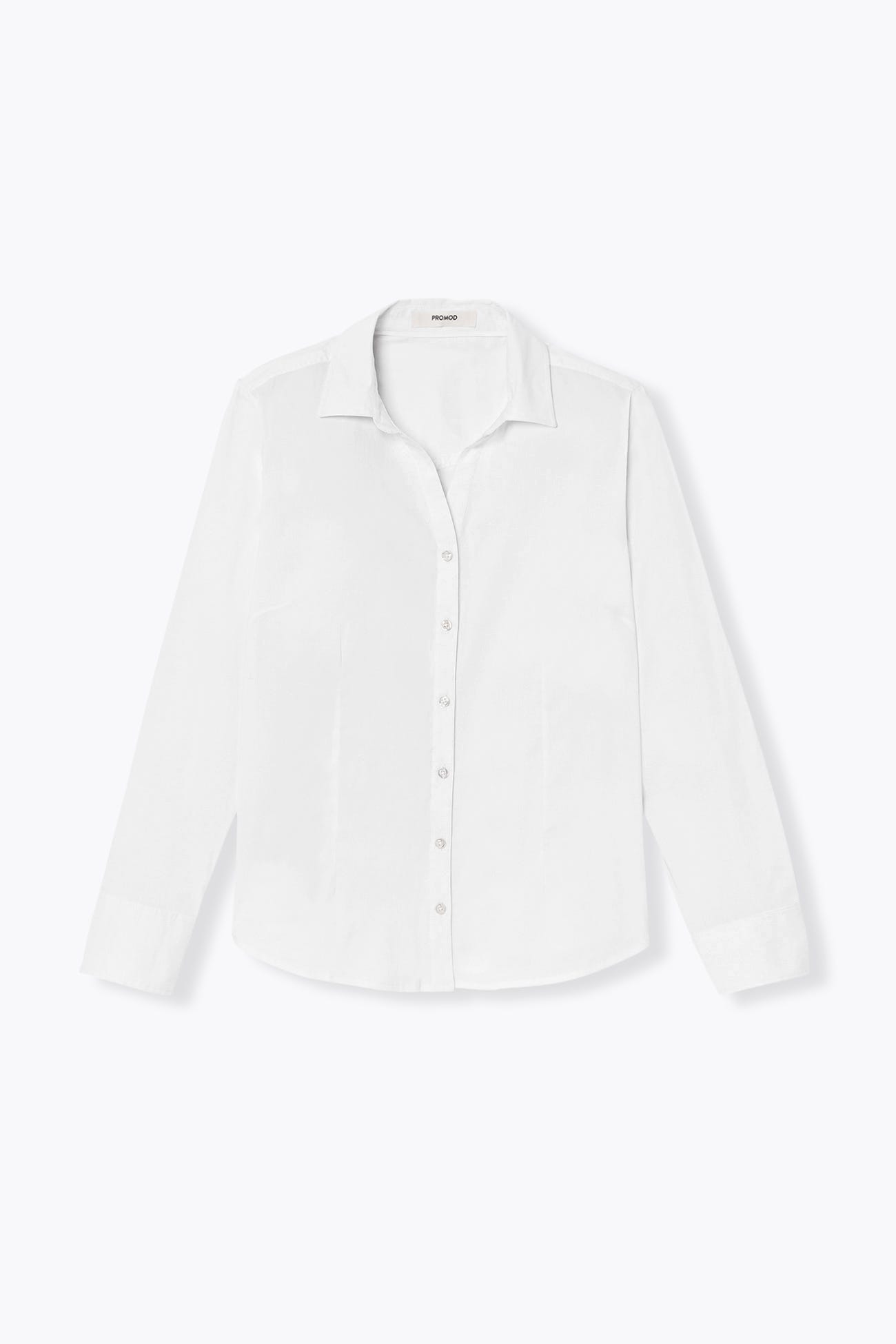 Chemise en popeline unie