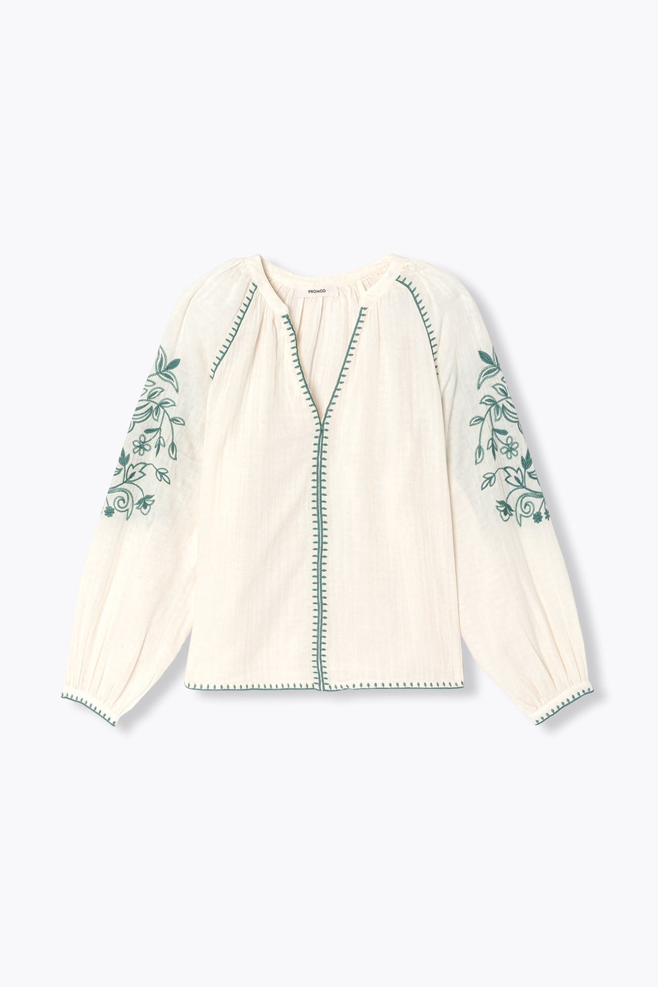 Blusa ricamata