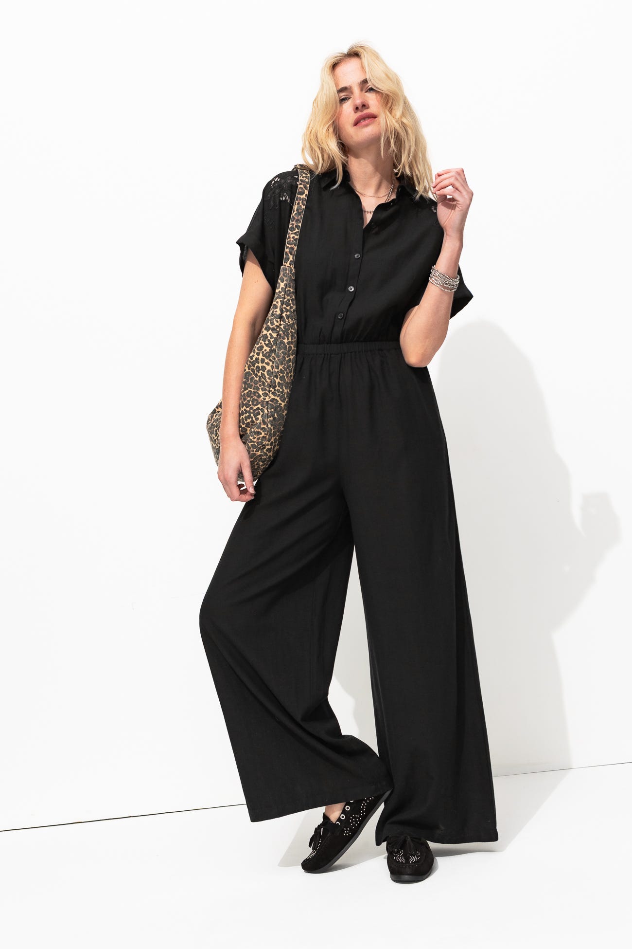 Jumpsuit ricamata