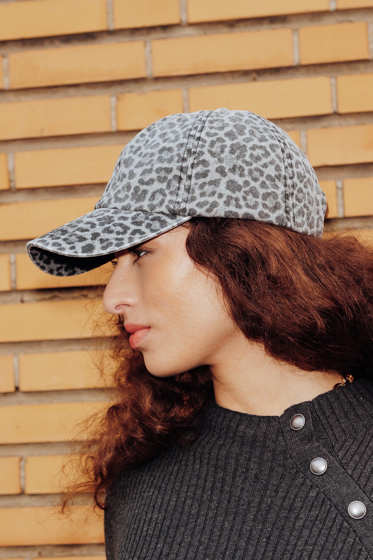 Casquette léopard Femme