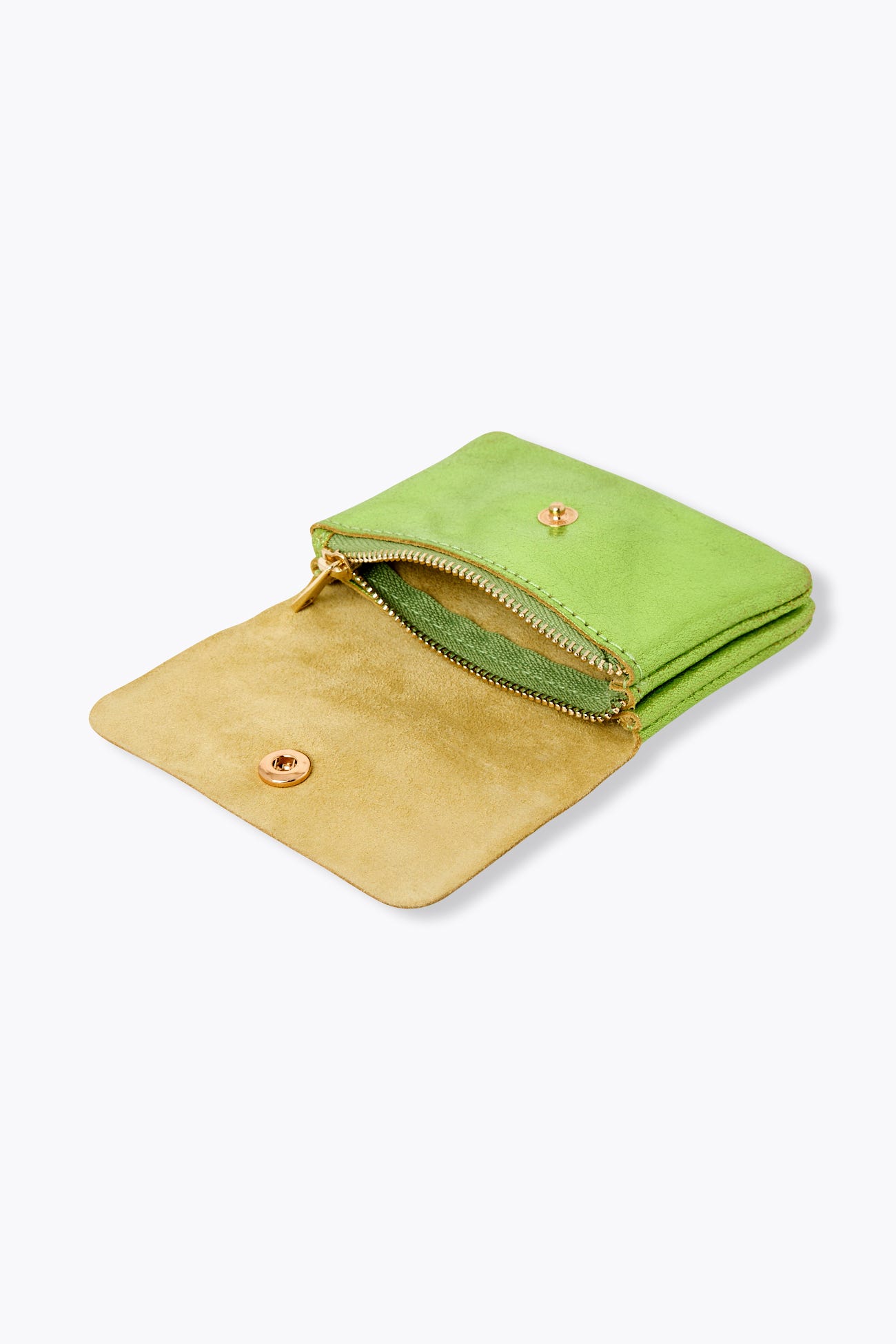 Petit porte-monnaie cuir irisé
