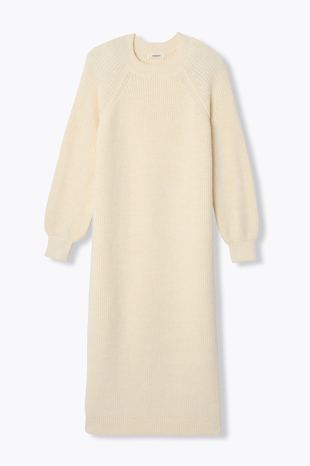 Ripp-Pulloverkleid