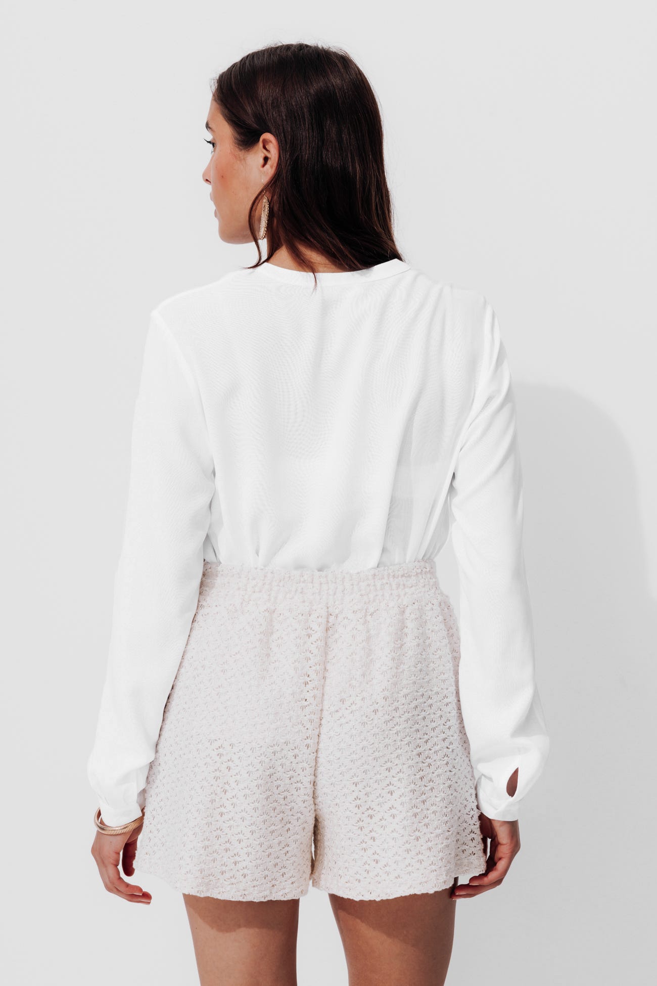 Straight blouse