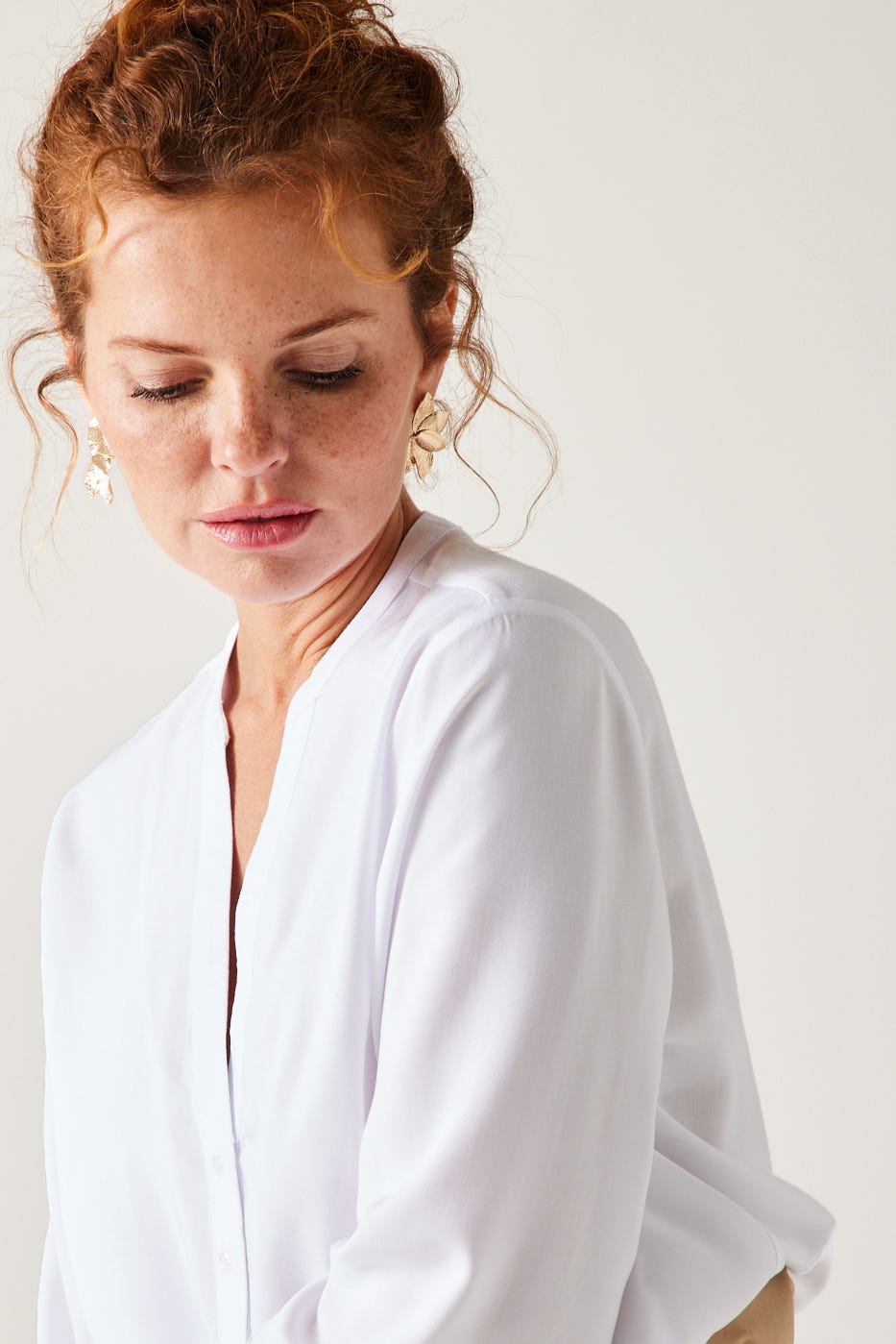 Straight blouse