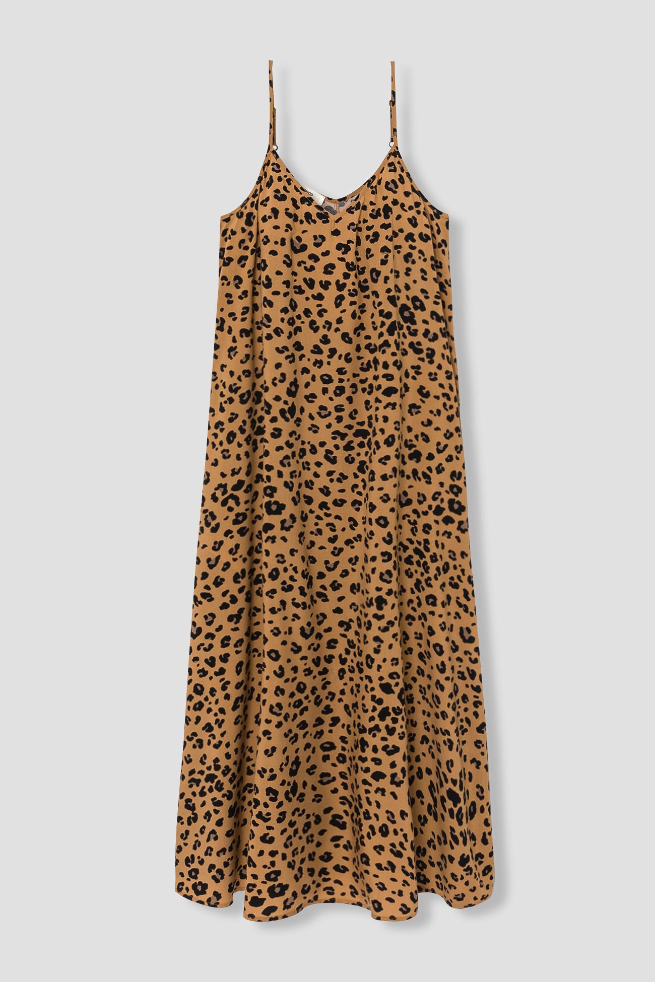 Longue robe léopard Femme