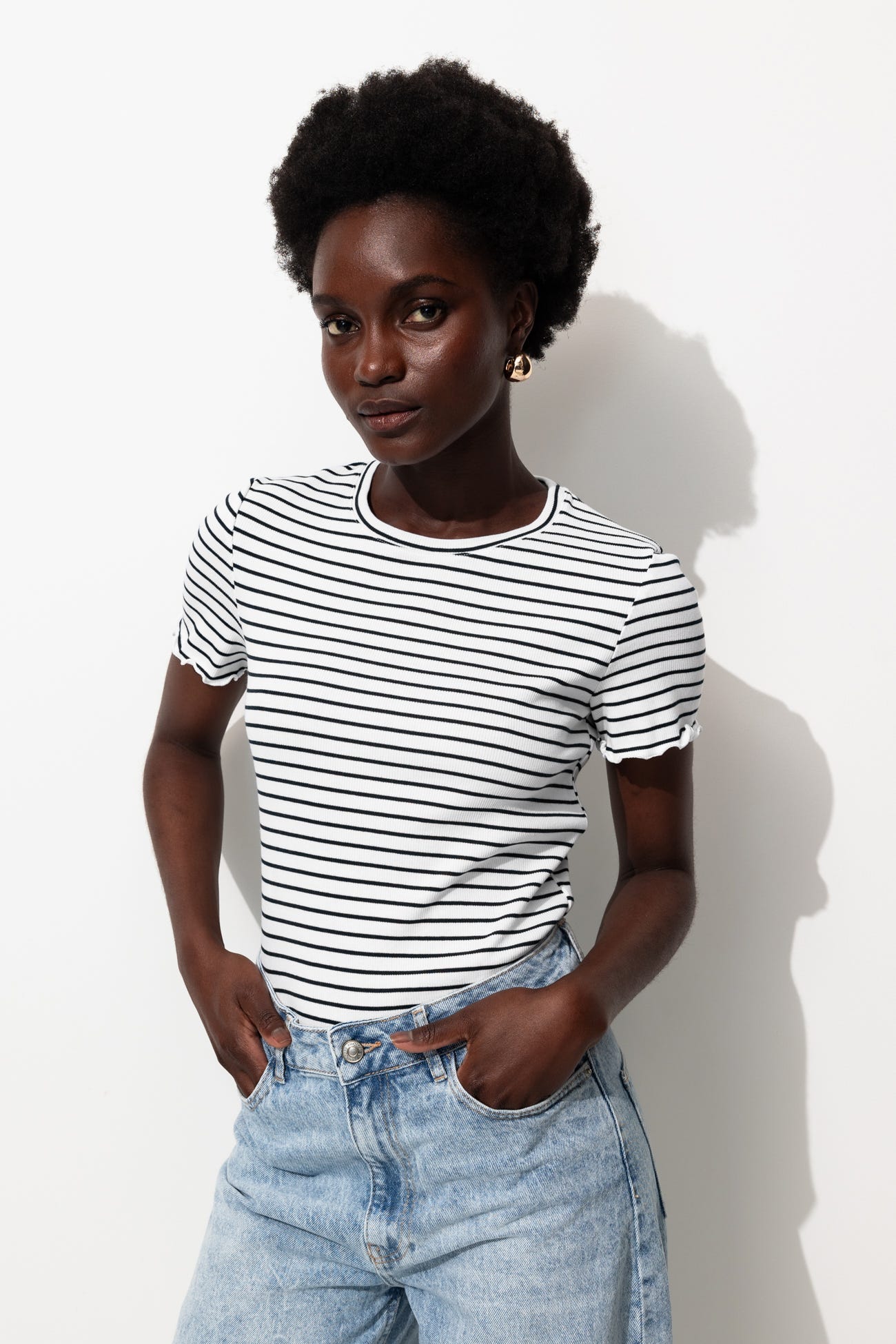 T-shirt marinière Femme
