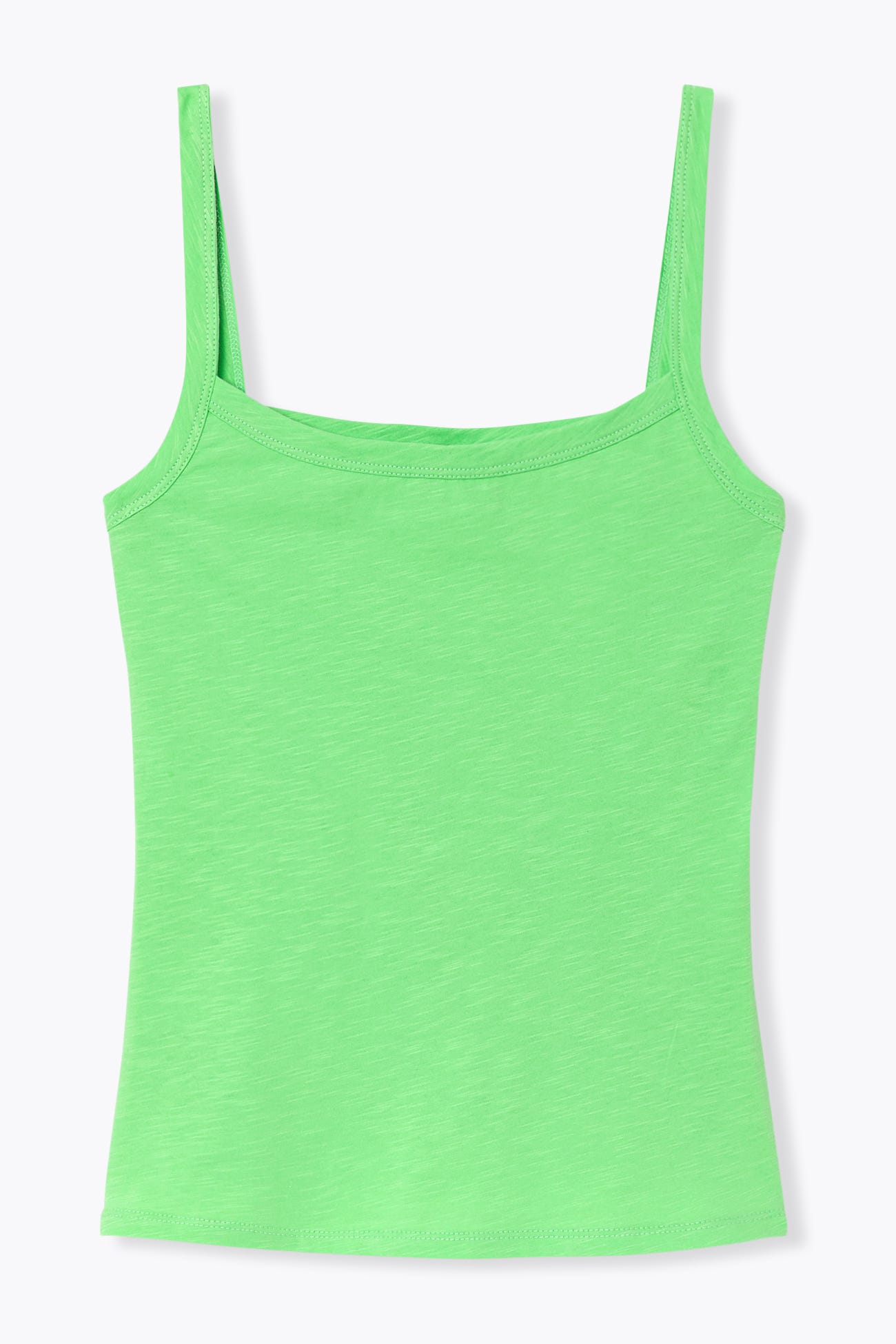 Unifarbenes Jersey-Top