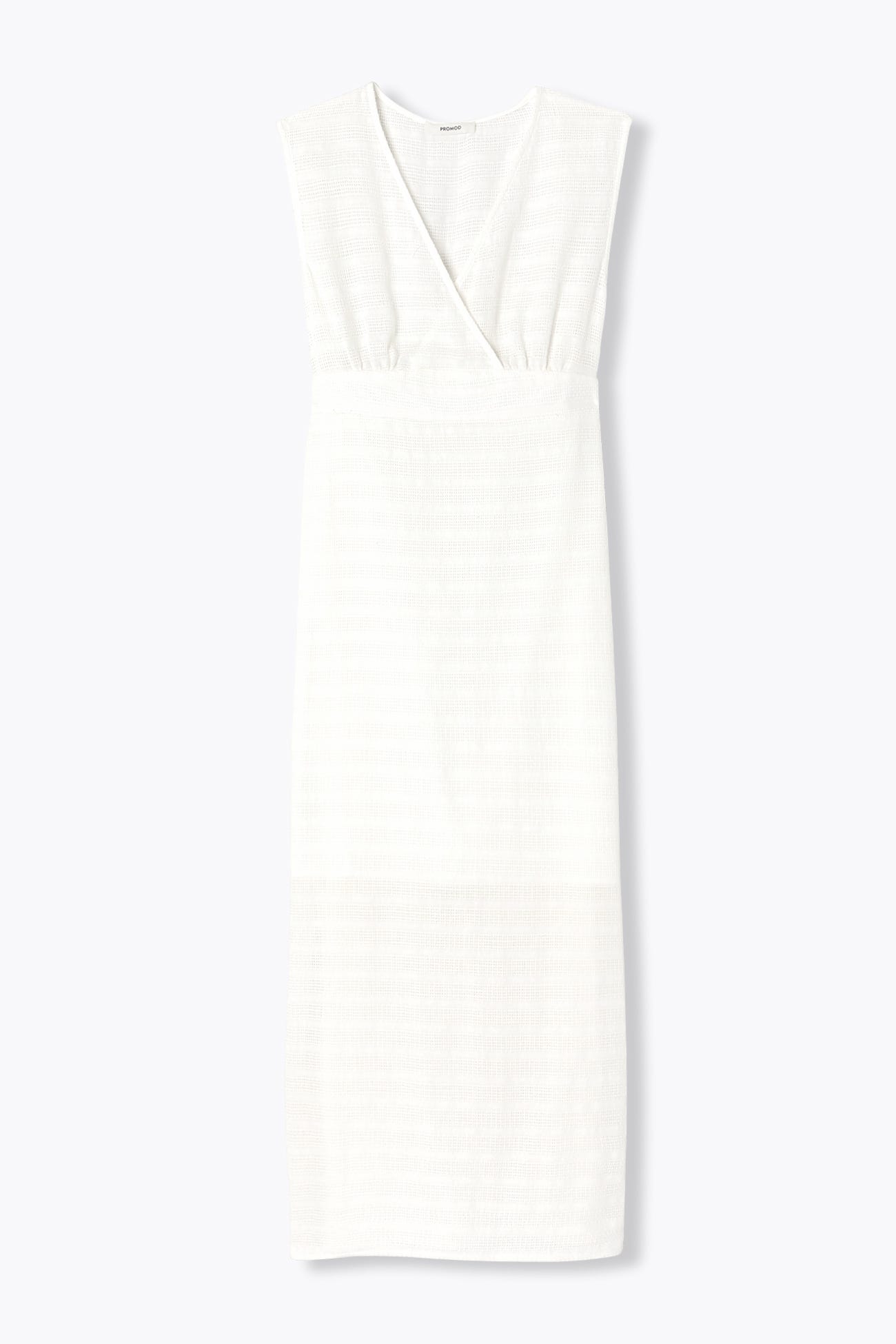 Langes Kleid mit Ajourmuster