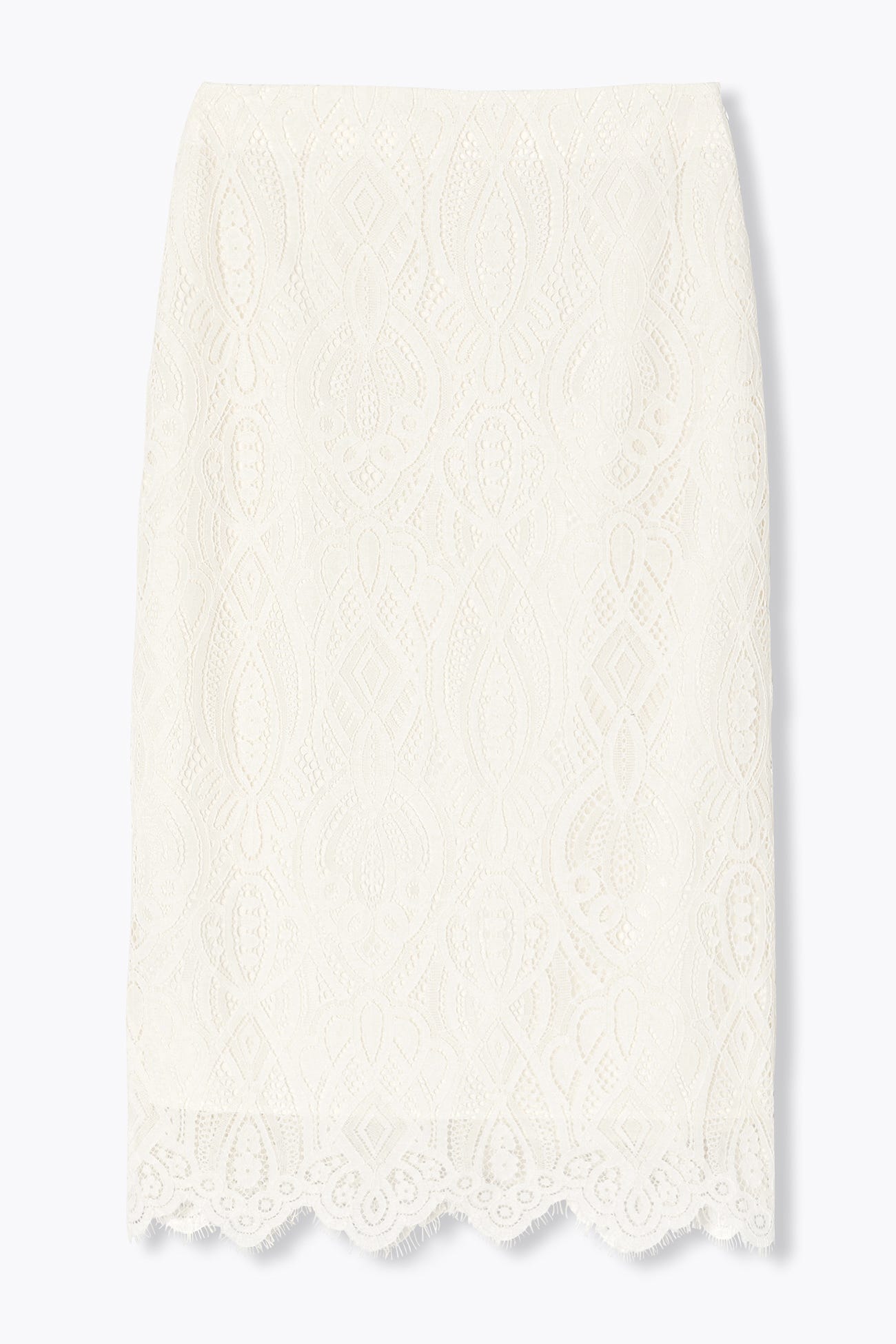 Long guipure skirt