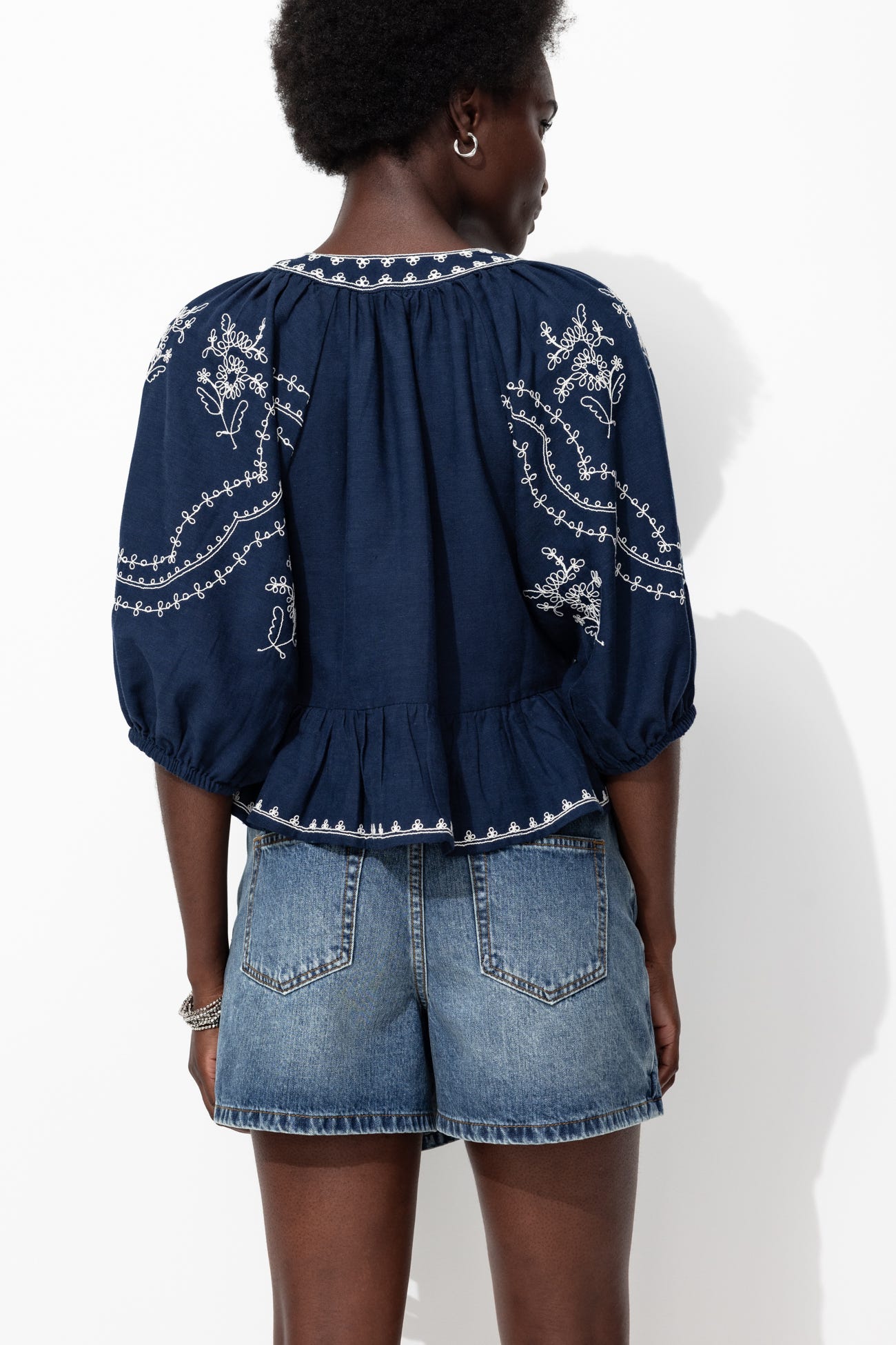 Minifalda pantalón vaquero